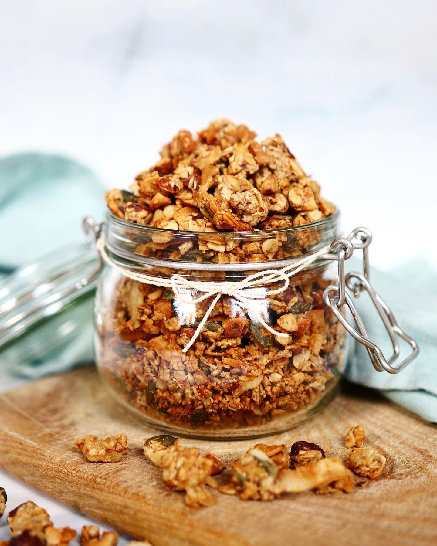 Crunchy Buttery Coconut Granola