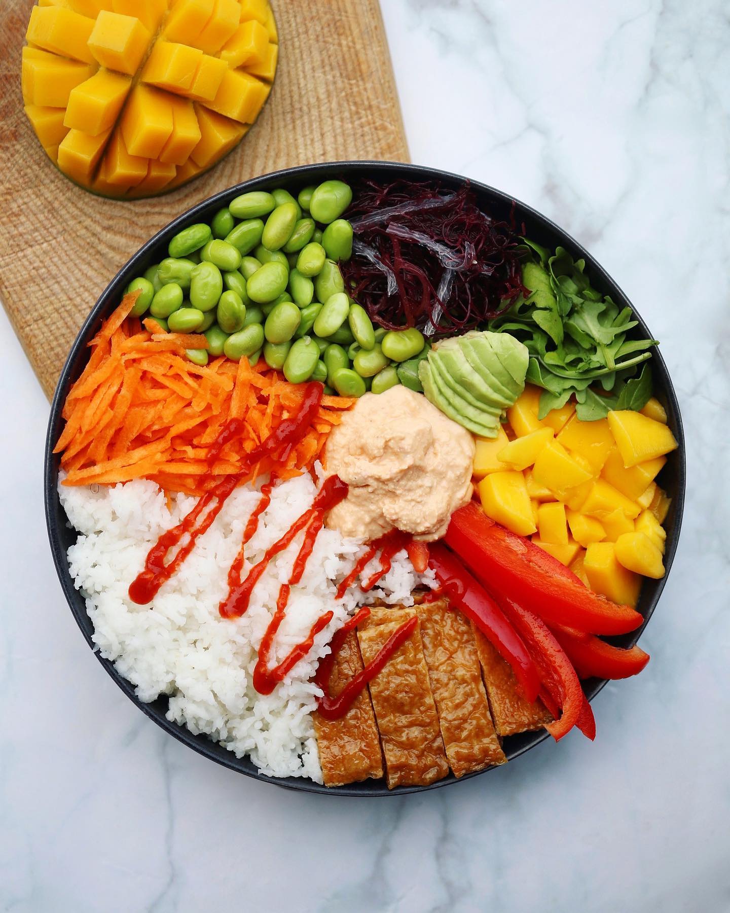 Easy Vegan Buddha Bowl Assembly