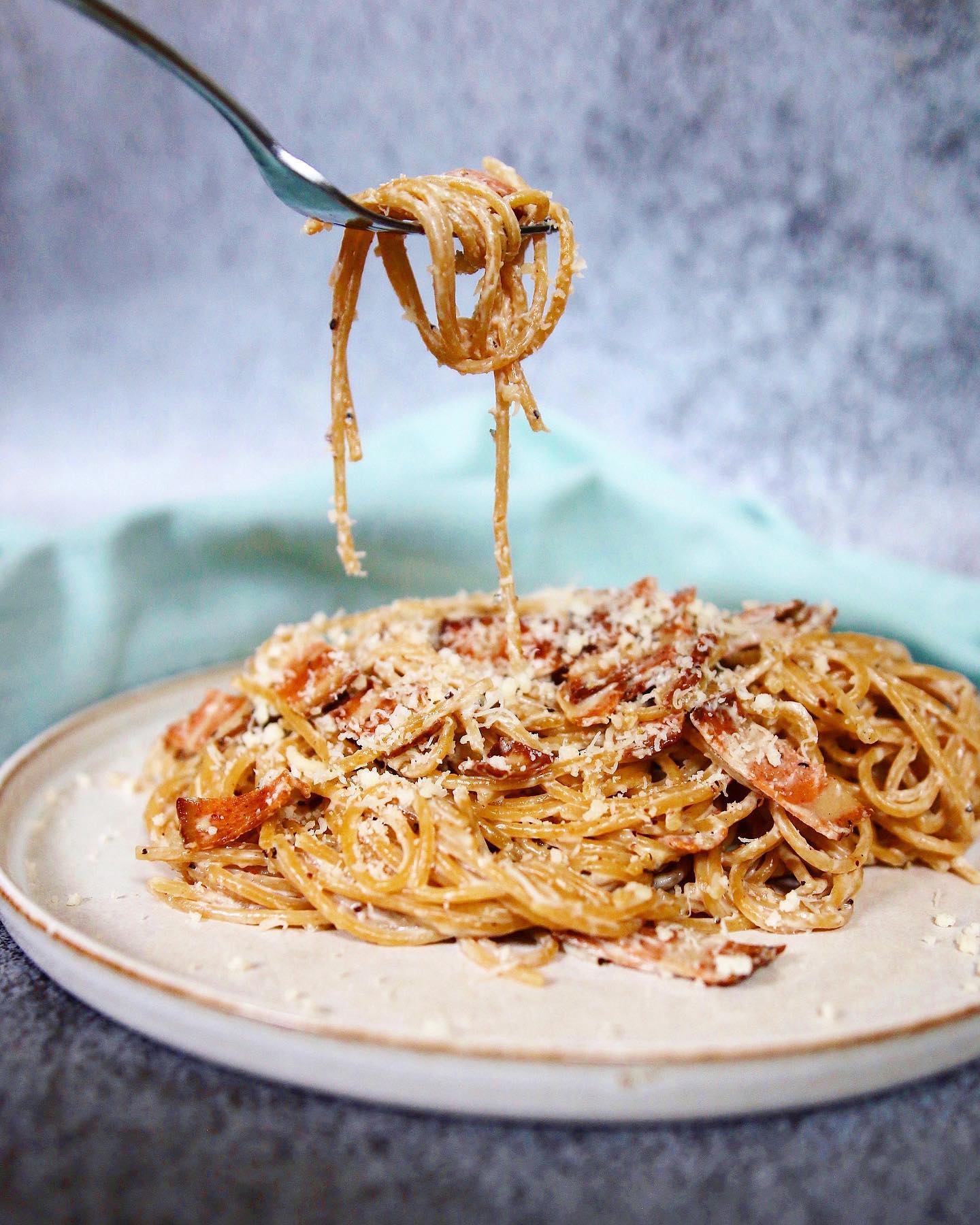 Easy Vegan Spaghetti Carbonara