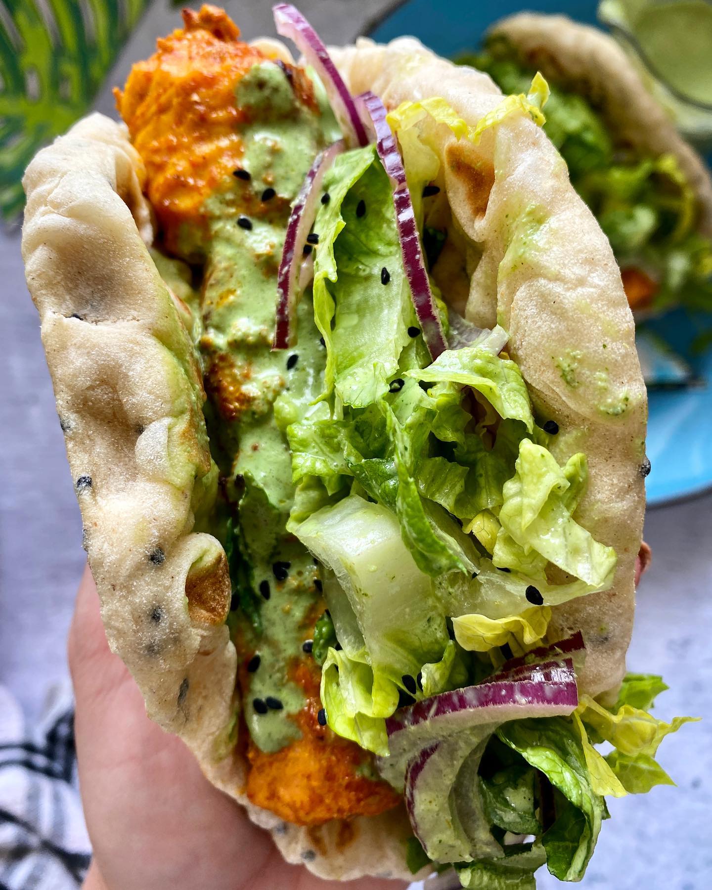 Salmon Tikka Kebabs with Dahi Chutney