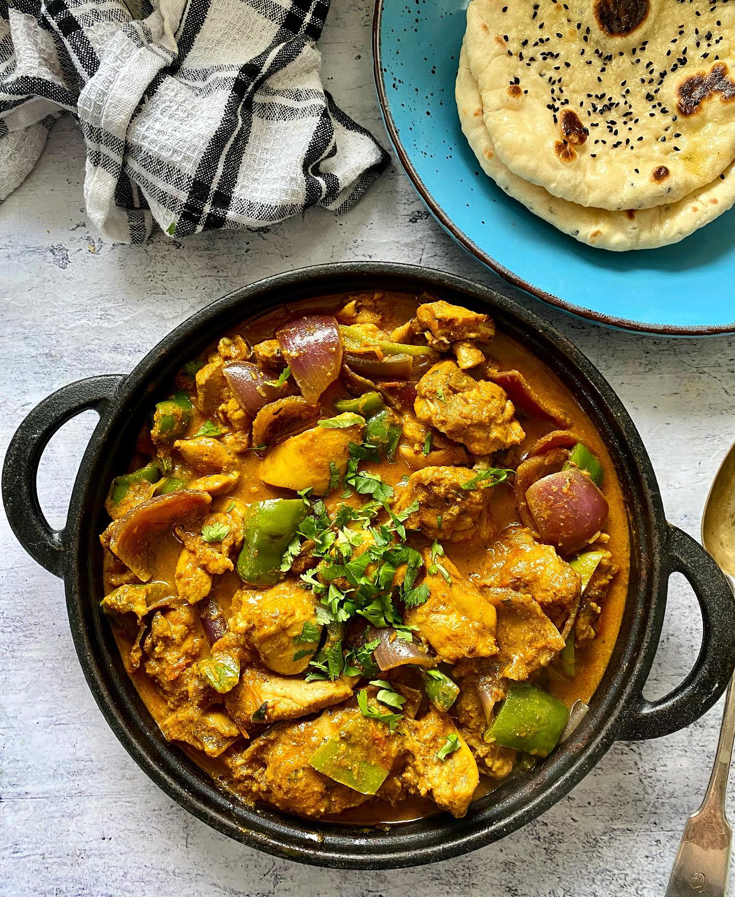 Spicy Indian Kadai Chicken