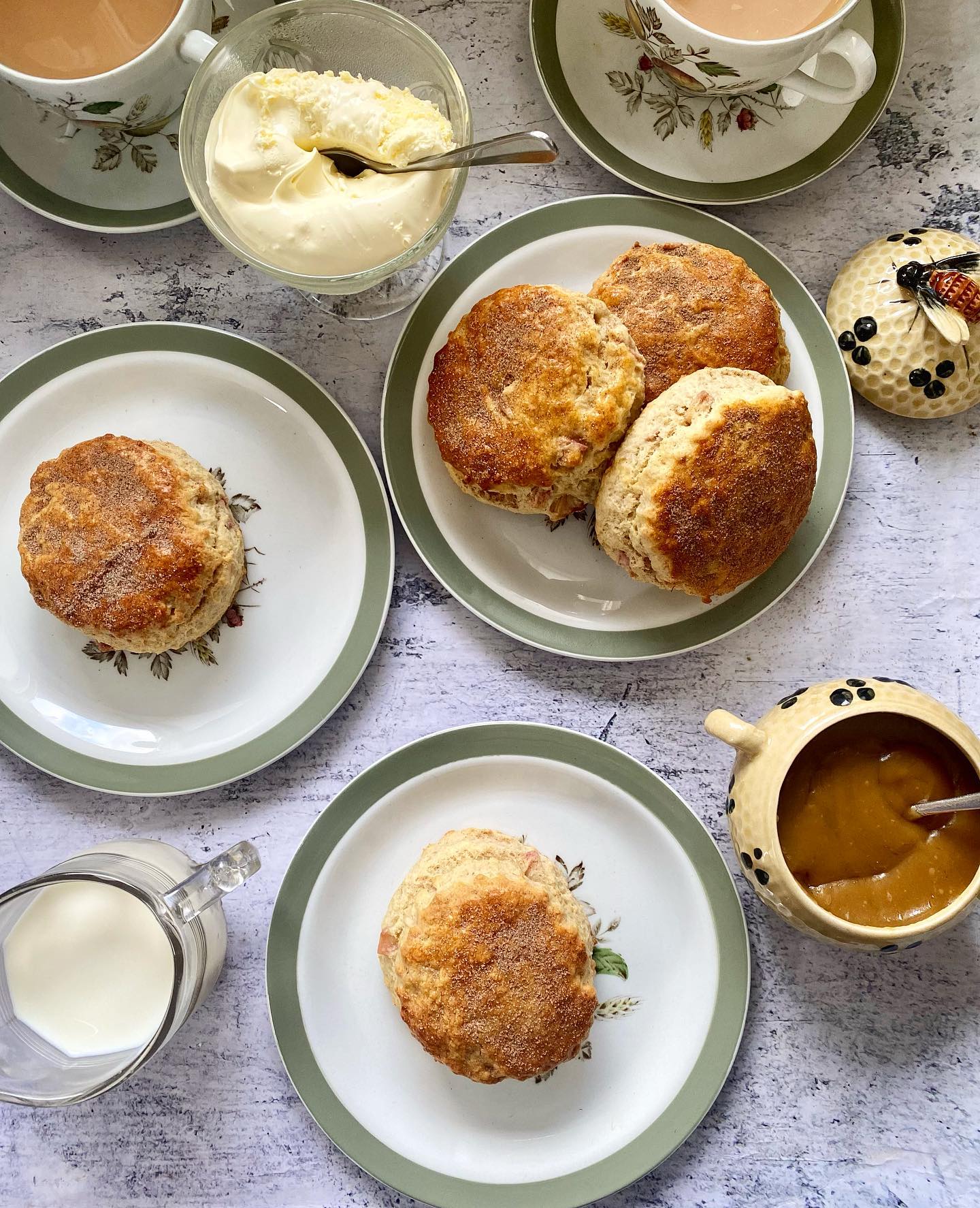 Bonfire Night Toffee Apple Cream Tea