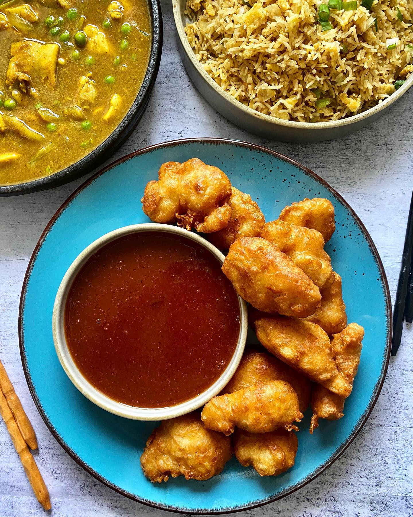 Sweet and Sour Chicken Balls
