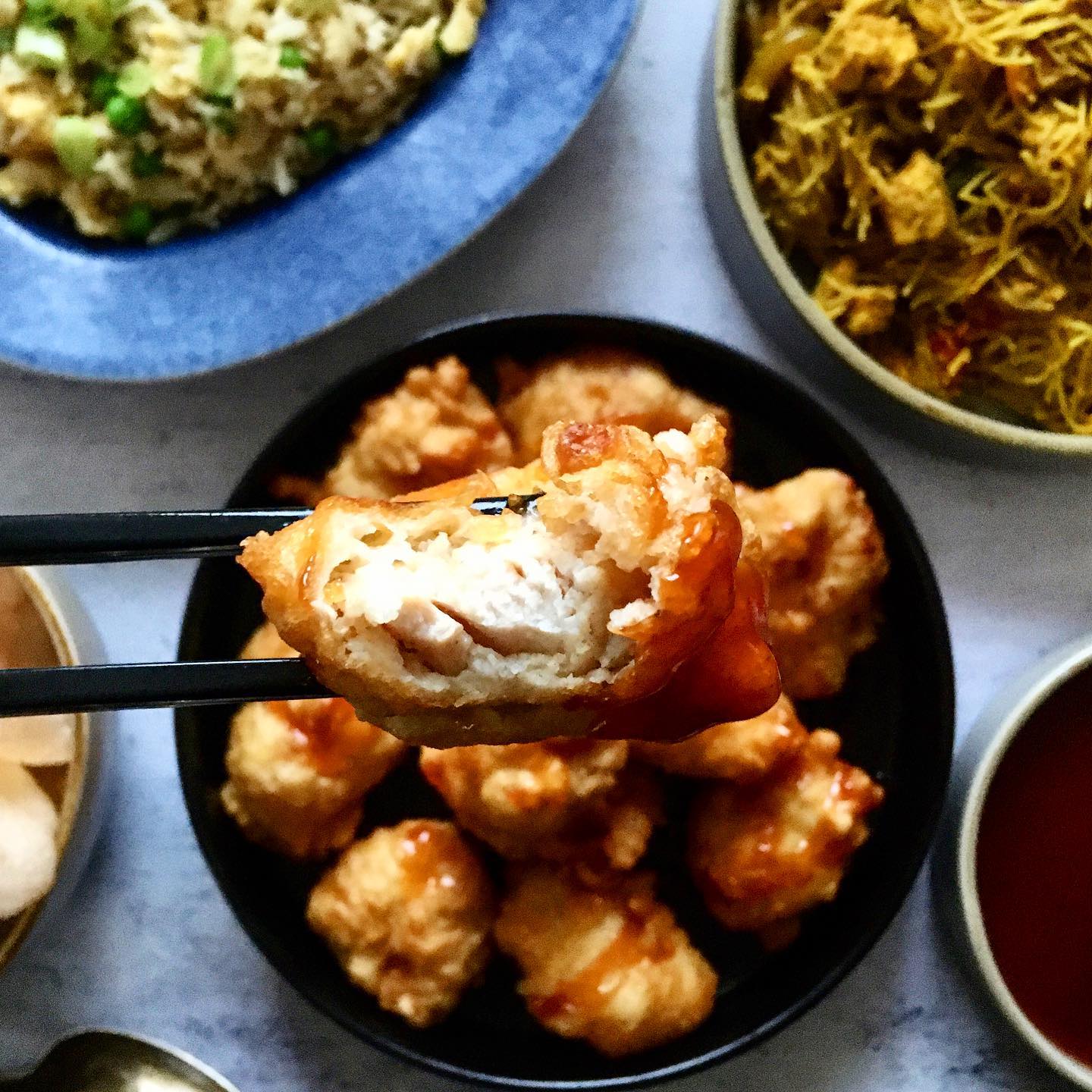 Sweet and Sour Chicken Balls