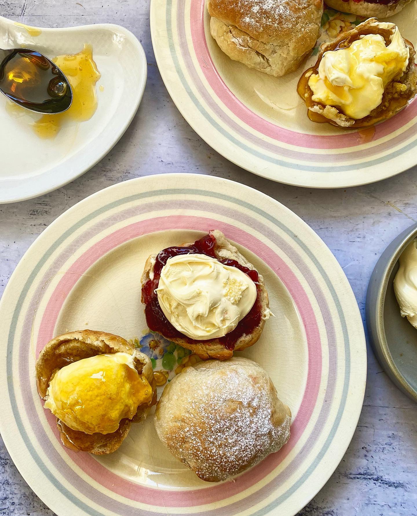 Traditional Cornish Splits Bread Rolls