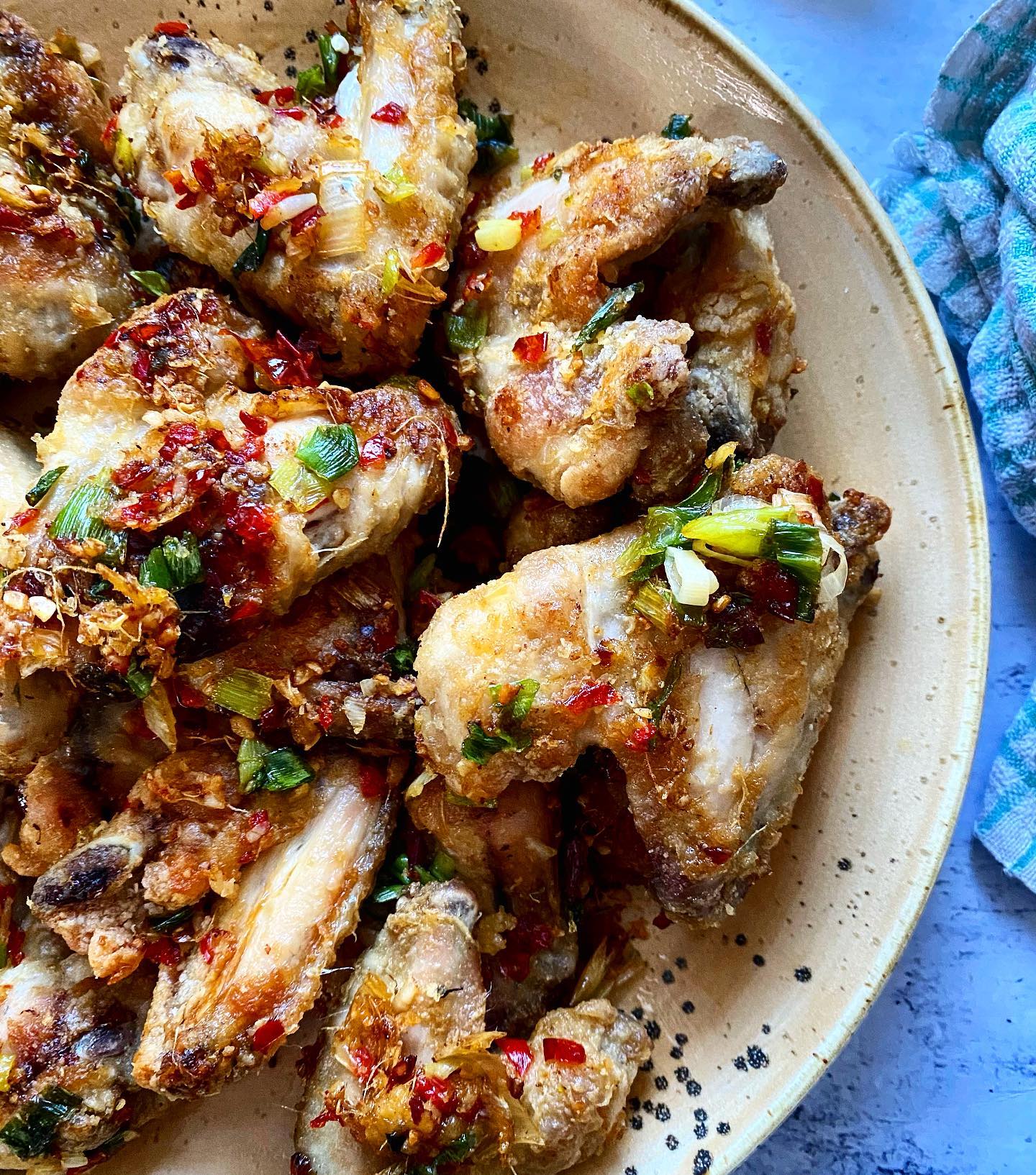 Baked Salt and Pepper Chicken Wings