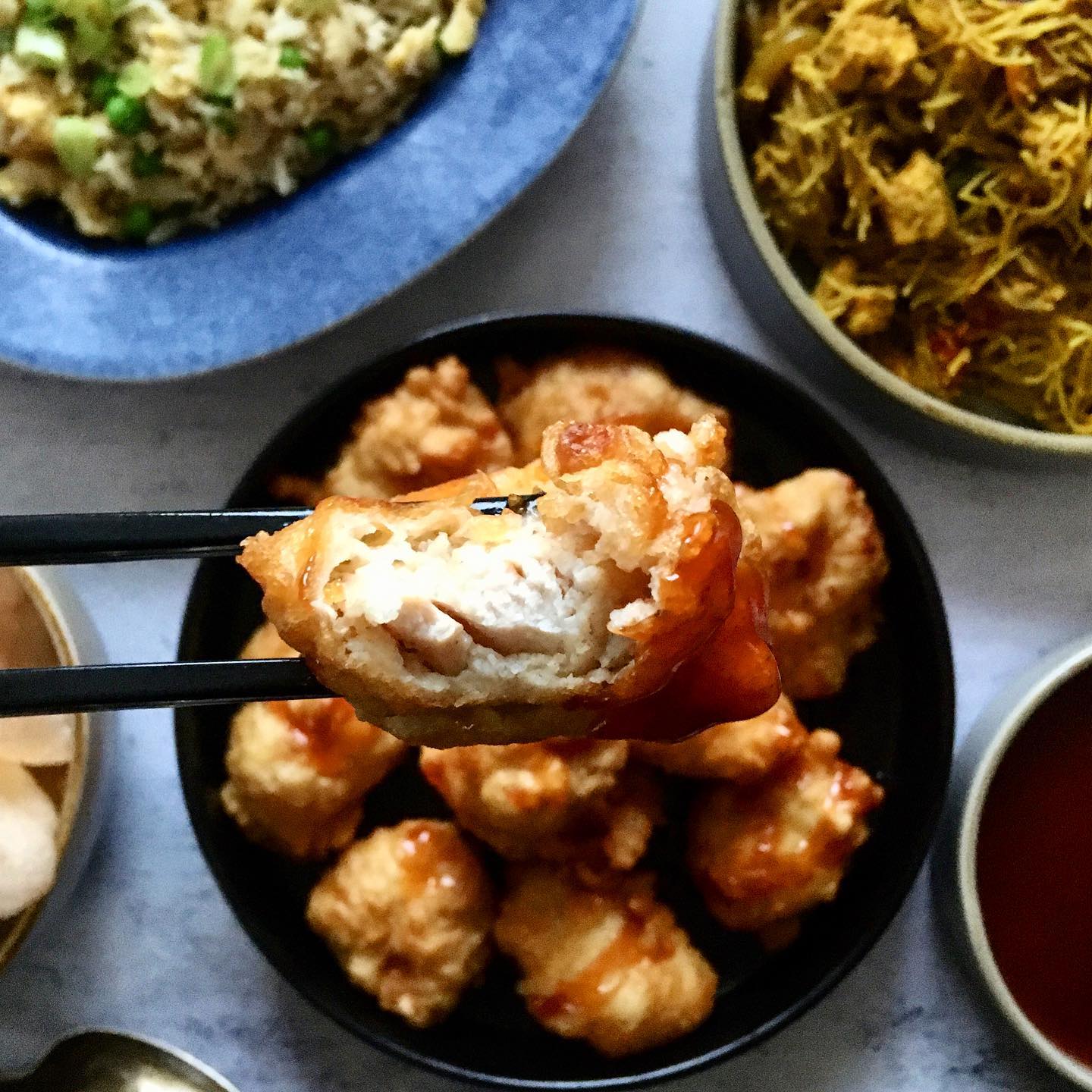 Sweet and Sour Chicken Balls