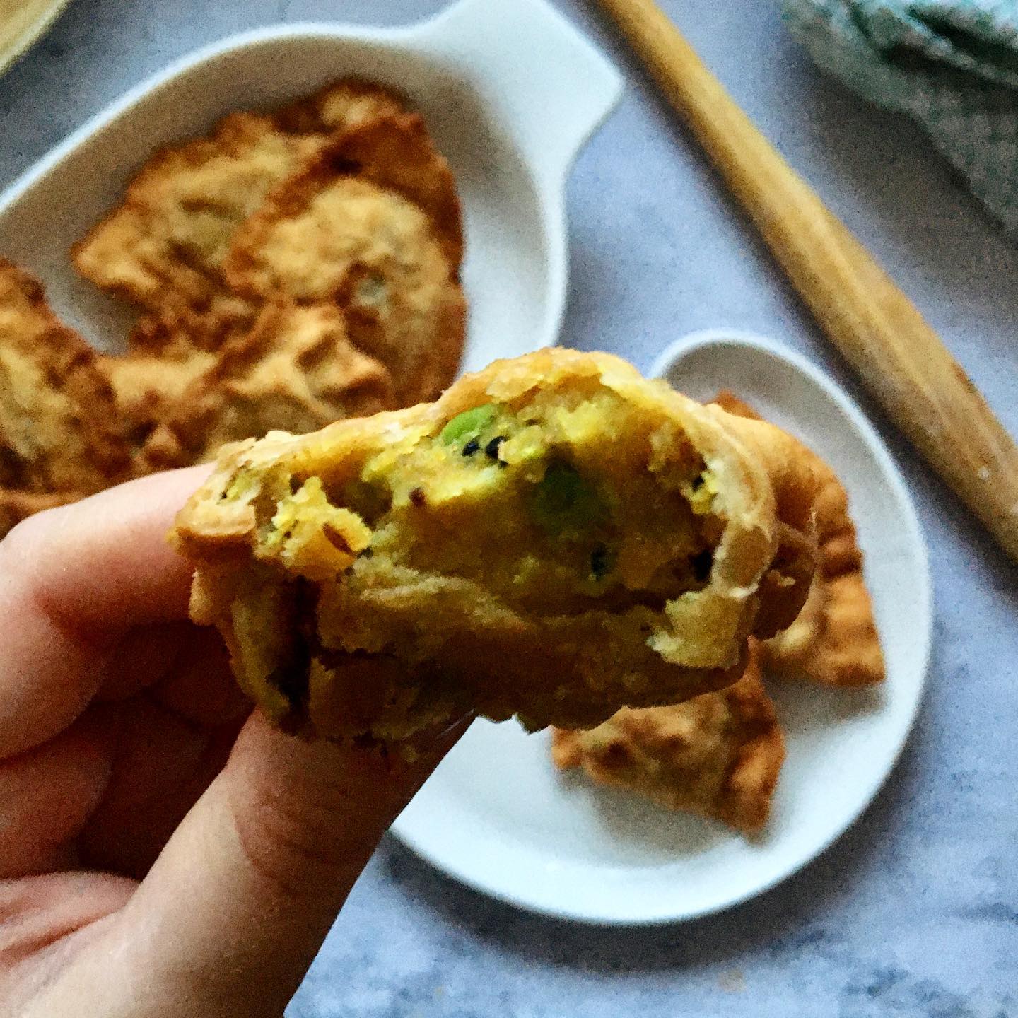 Spicy Potato Samosas