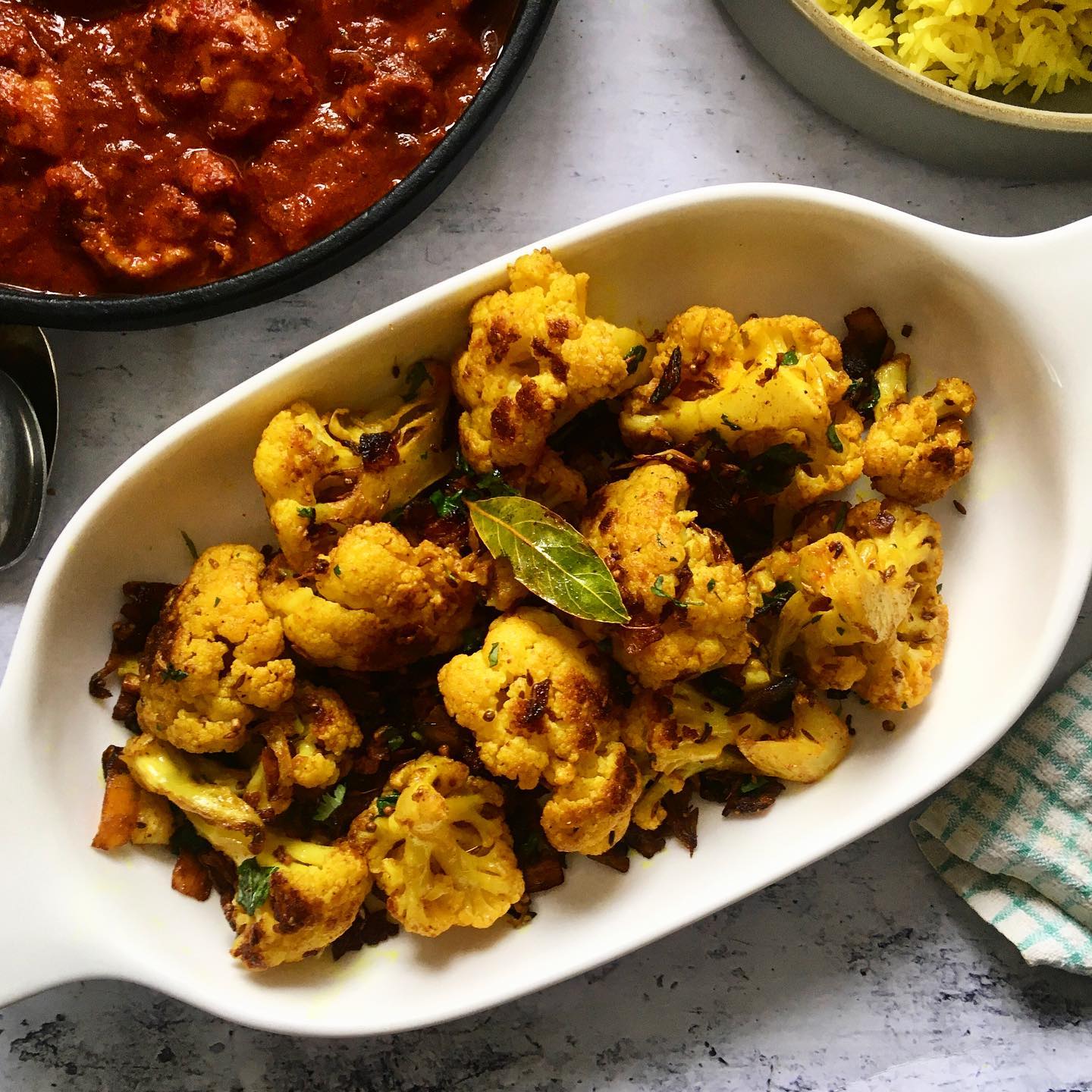 Bombay Cauliflower Stir-Fry