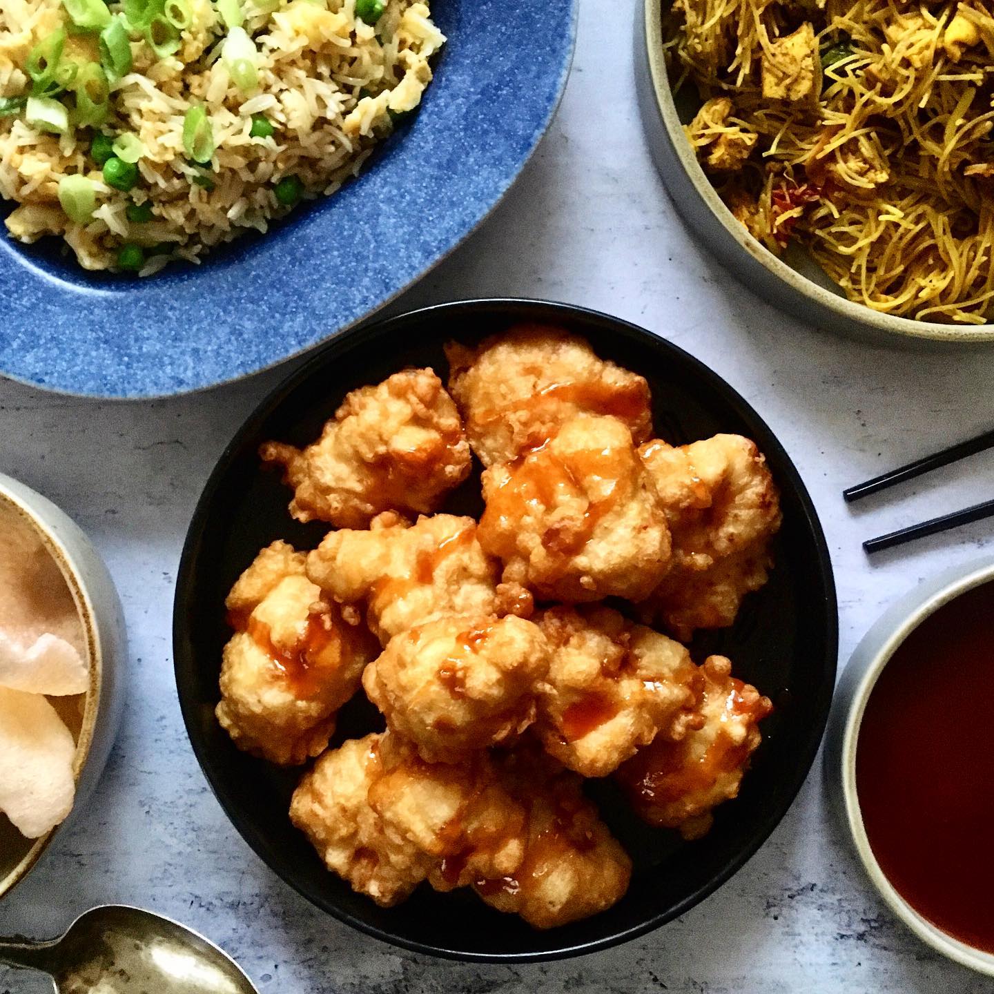 Sweet and Sour Chicken Balls