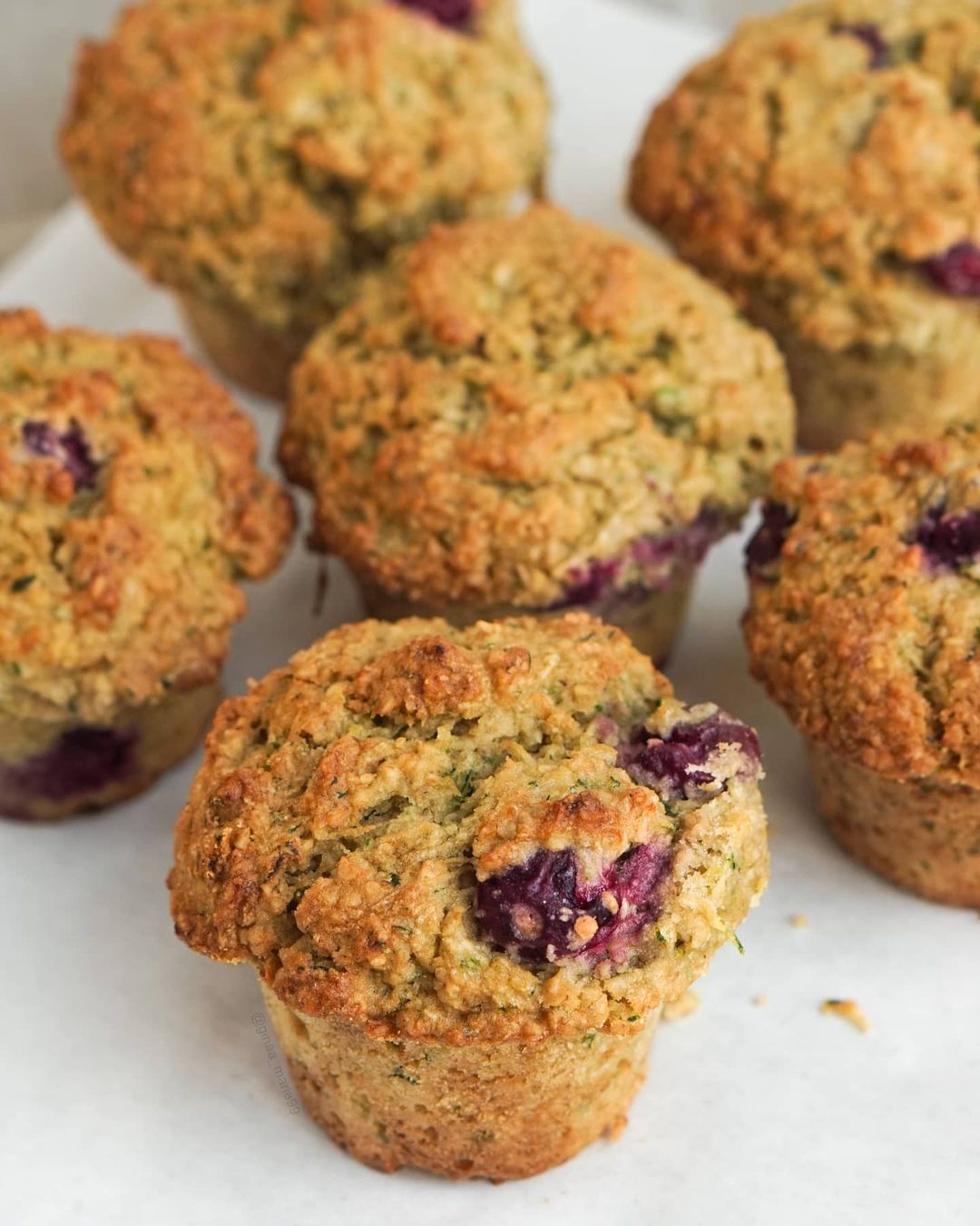 Gluten-Free Vegan Cherry Zucchini Muffins