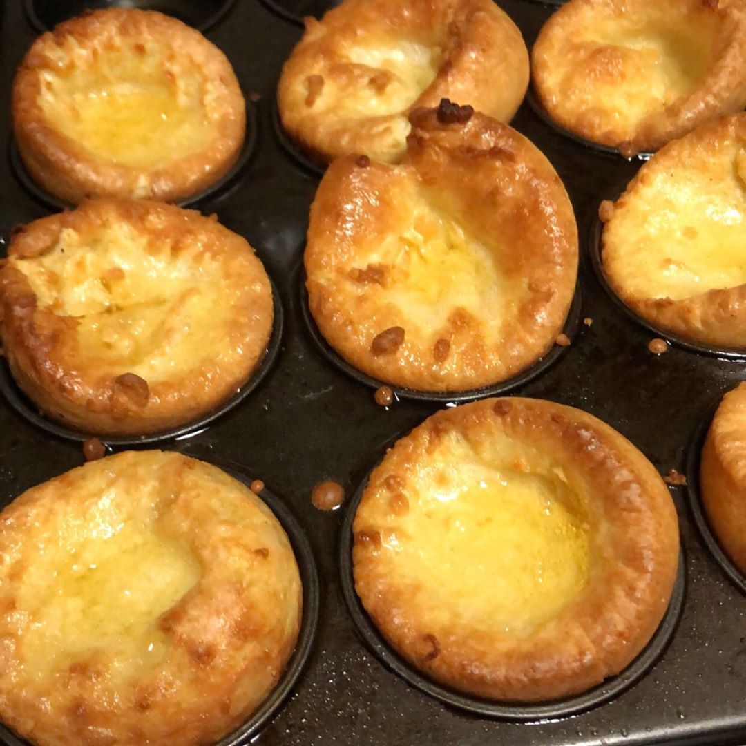Homemade Vegan Yorkshire Pudding