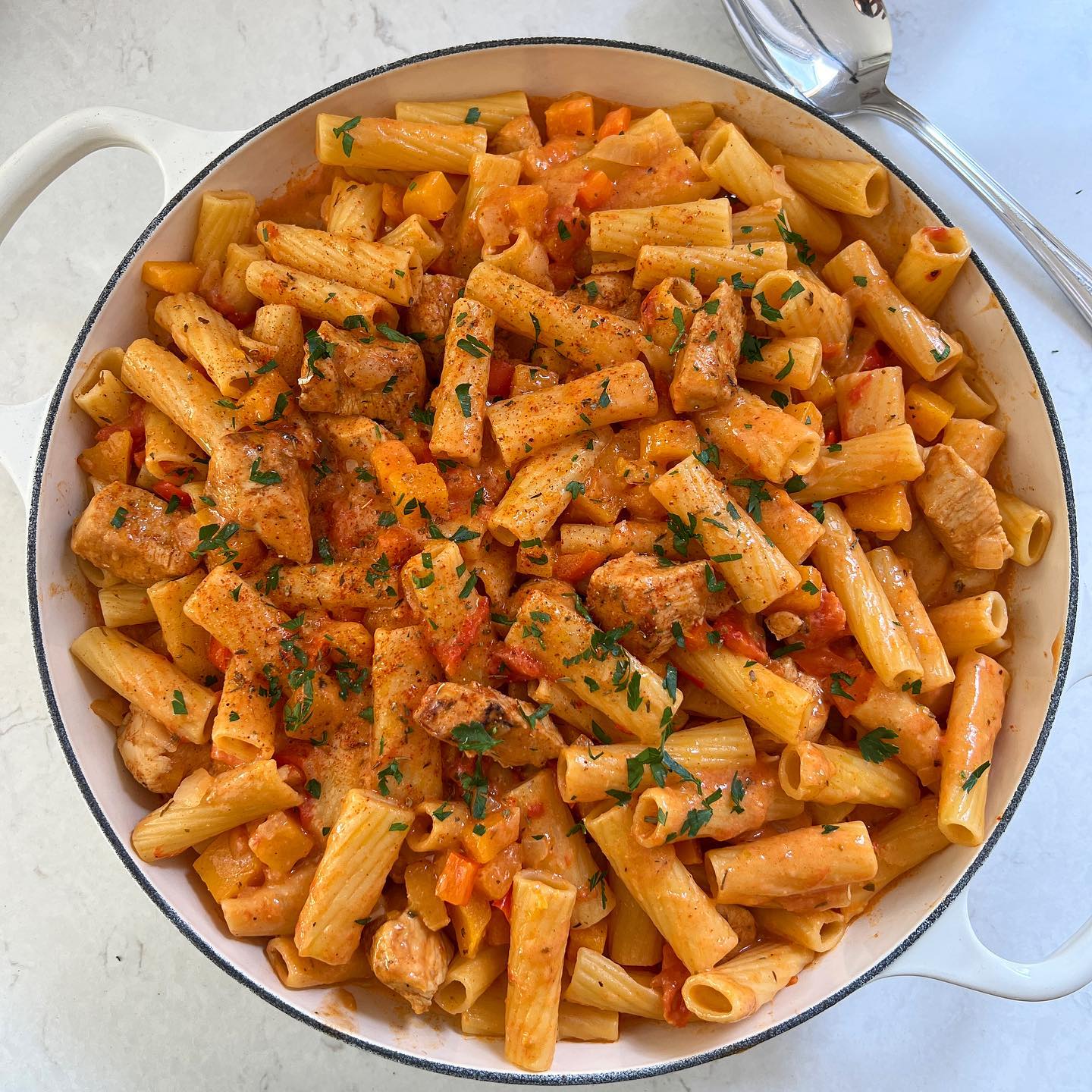 One Pot Cajun Chicken Pasta
