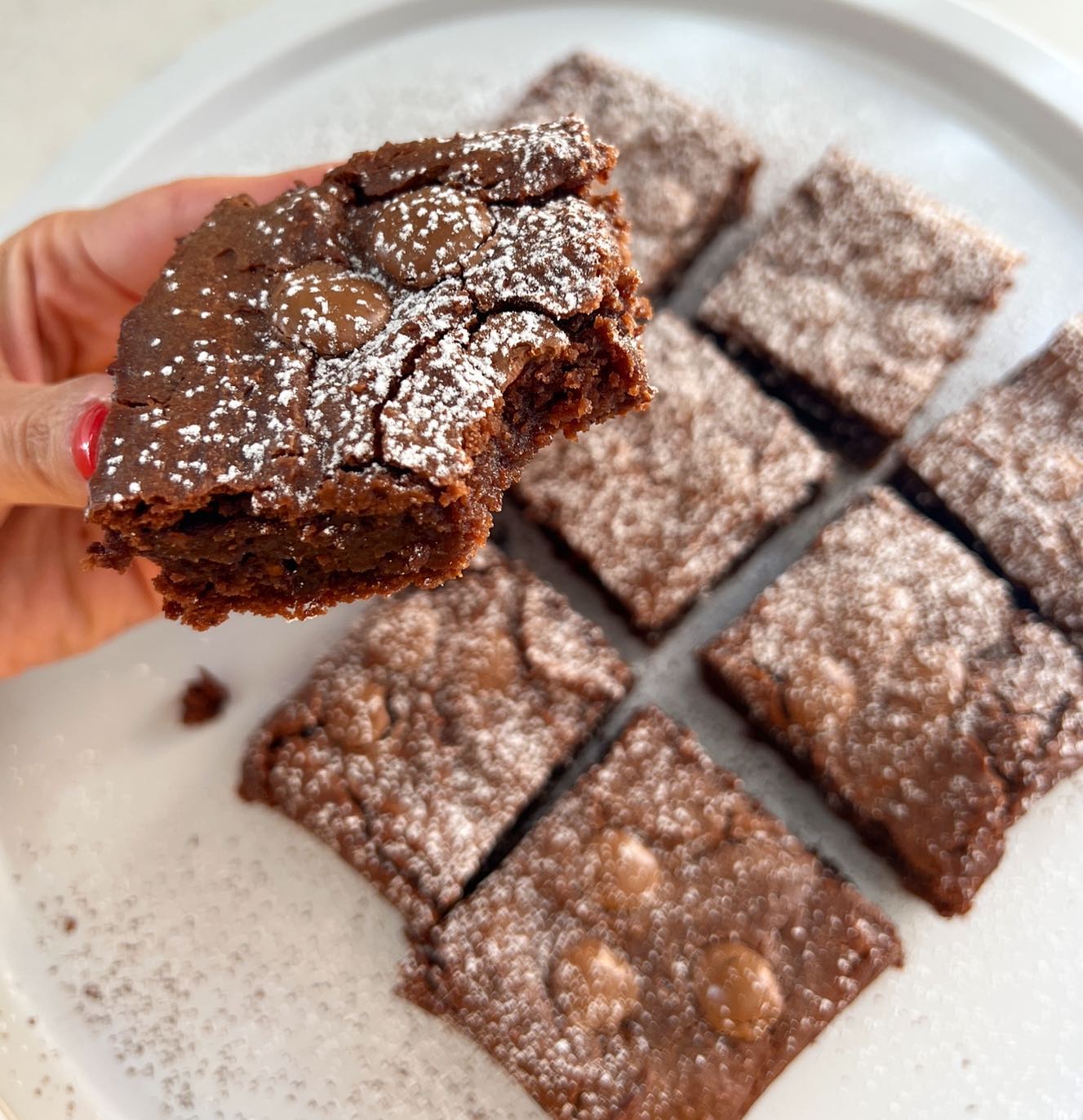 Healthy Chickpea Chocolate Brownies