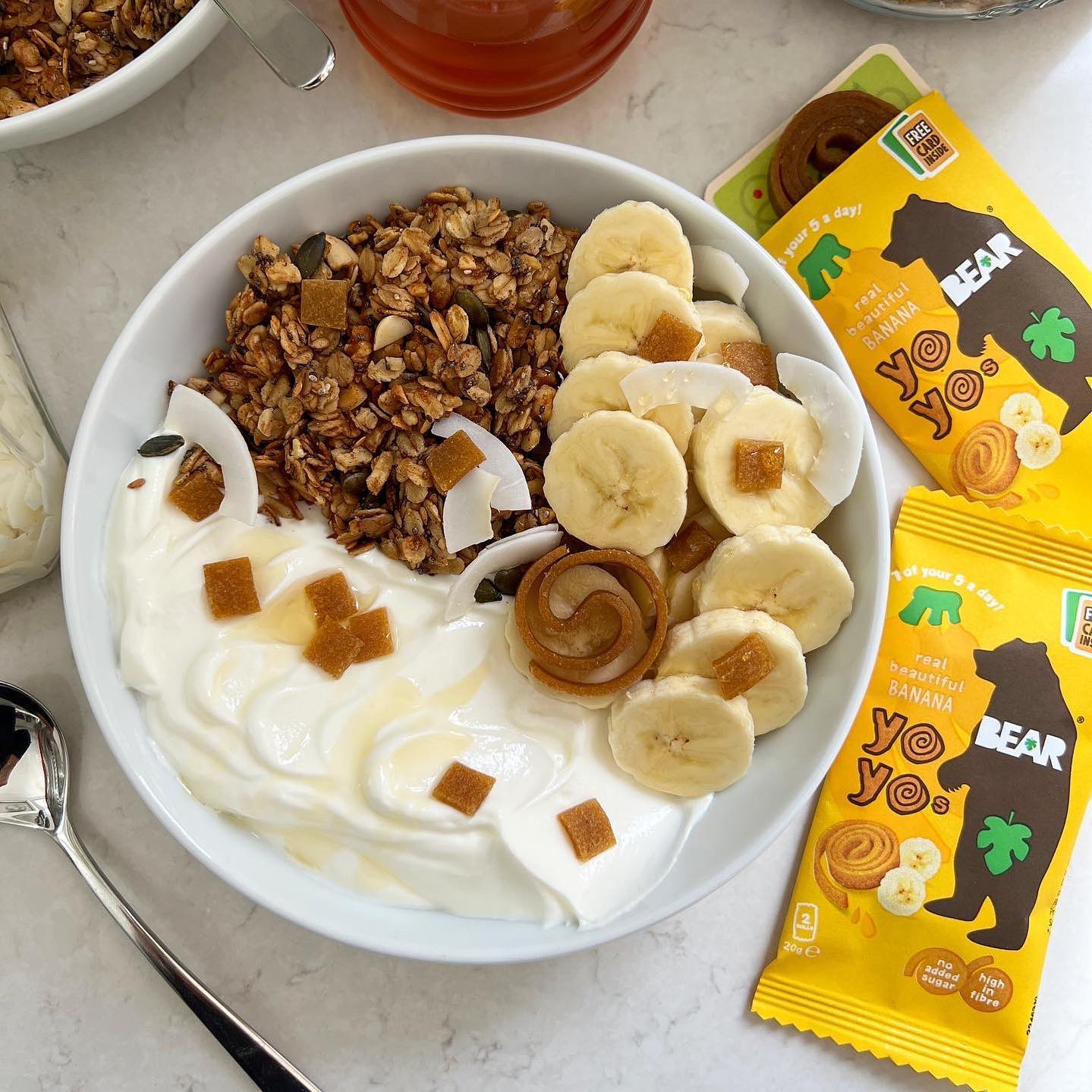 Greek Yogurt Banana Breakfast Bowl