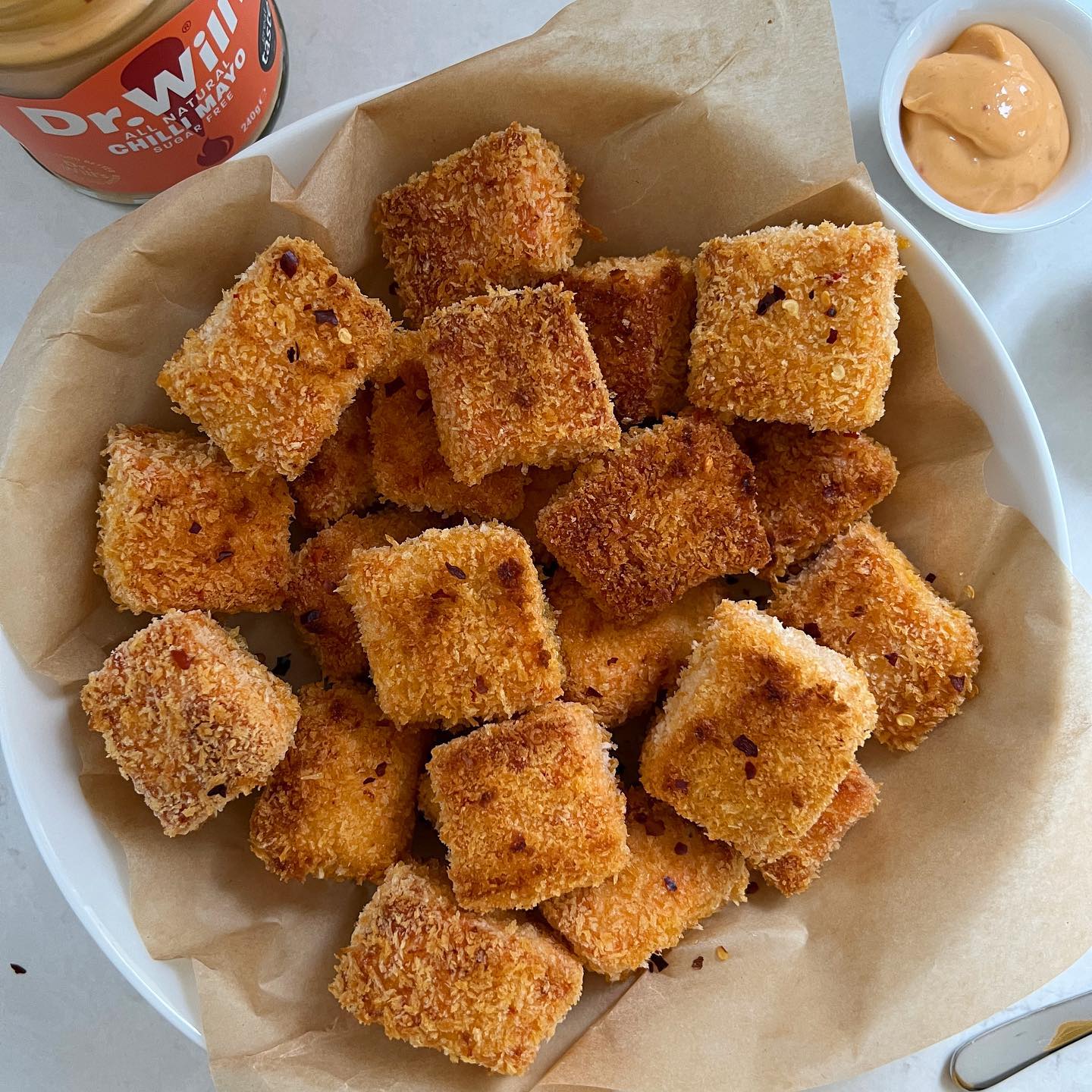 Simple Salmon Nuggets with Three Ingredients