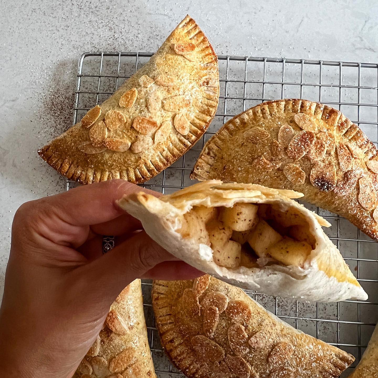 Easy Tortilla Fruit Turnovers