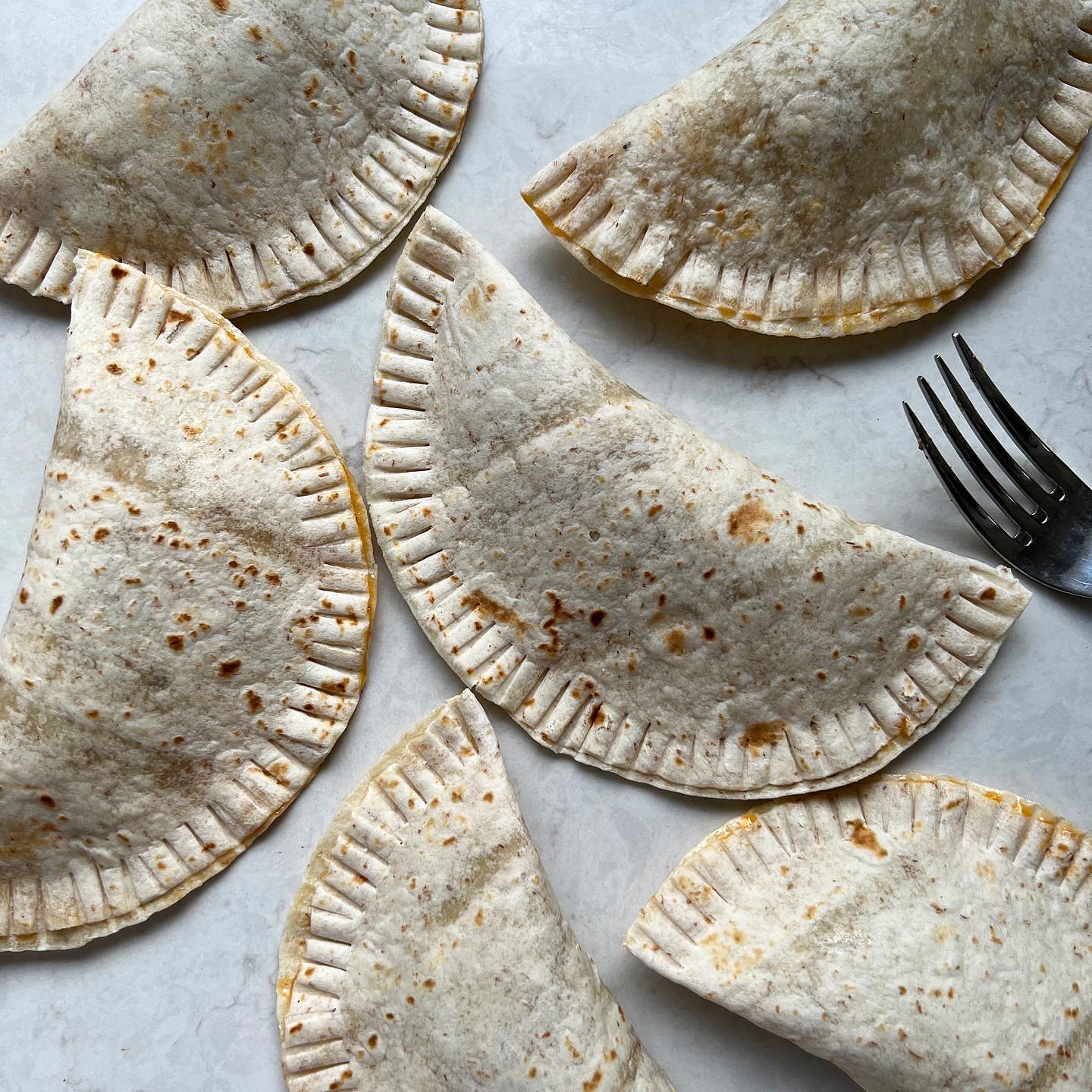 Easy Tortilla Fruit Turnovers