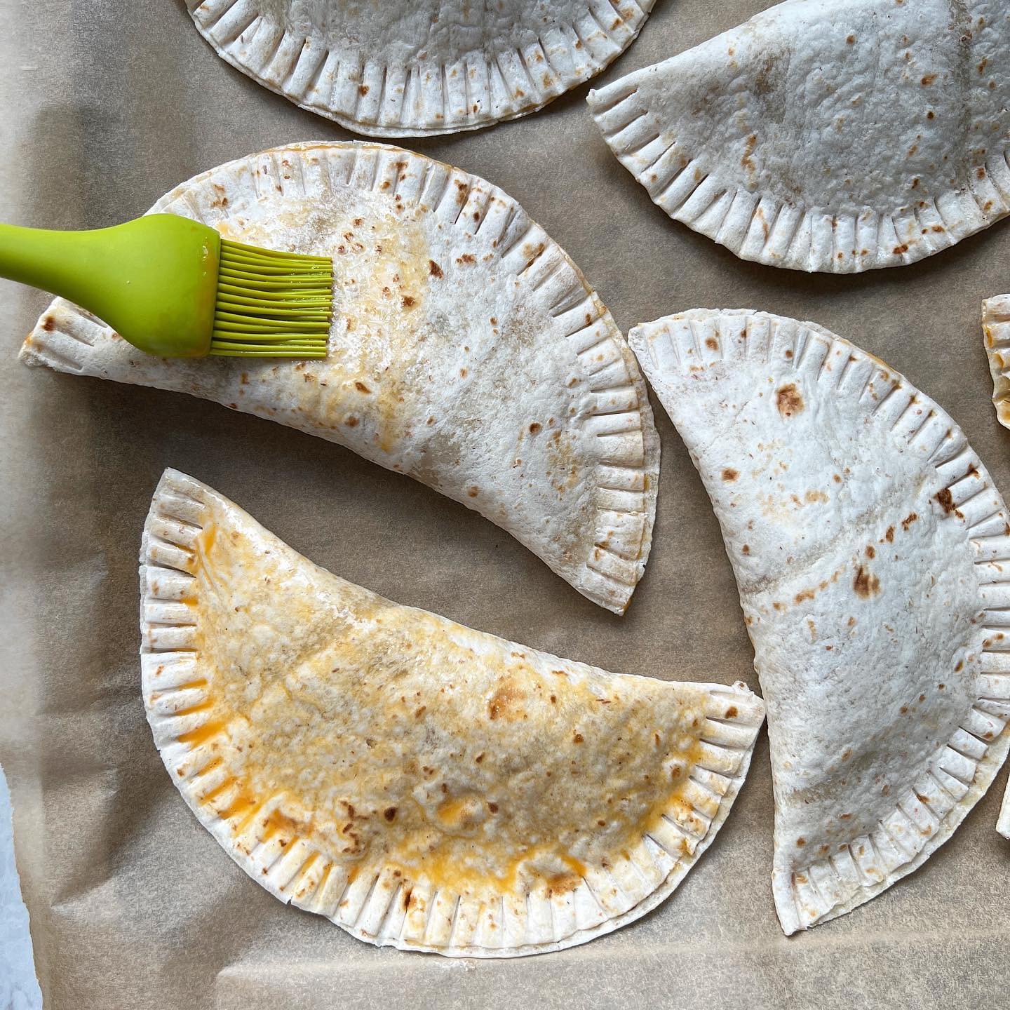 Easy Tortilla Fruit Turnovers