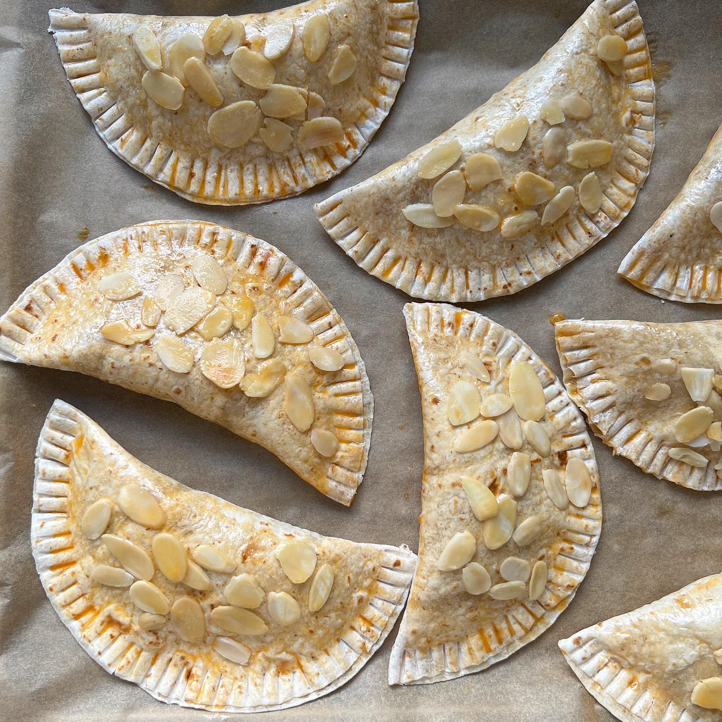 Easy Tortilla Fruit Turnovers