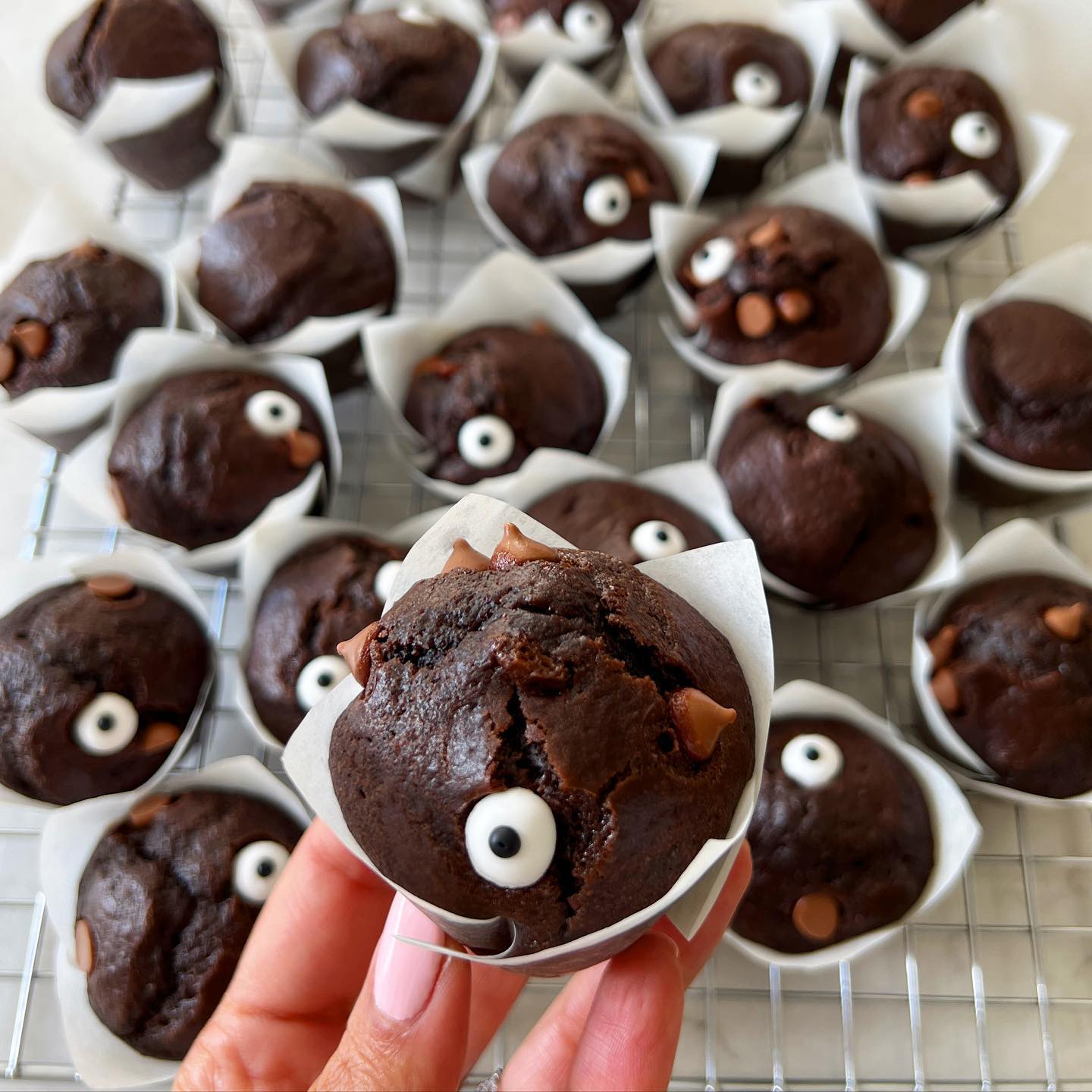 Trick or Treat Mini Muffins