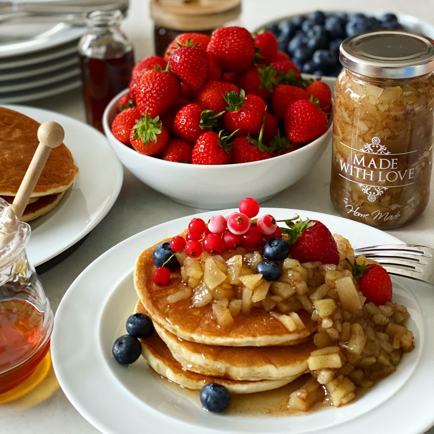 Stewed Apples or Pears Breakfast Topping