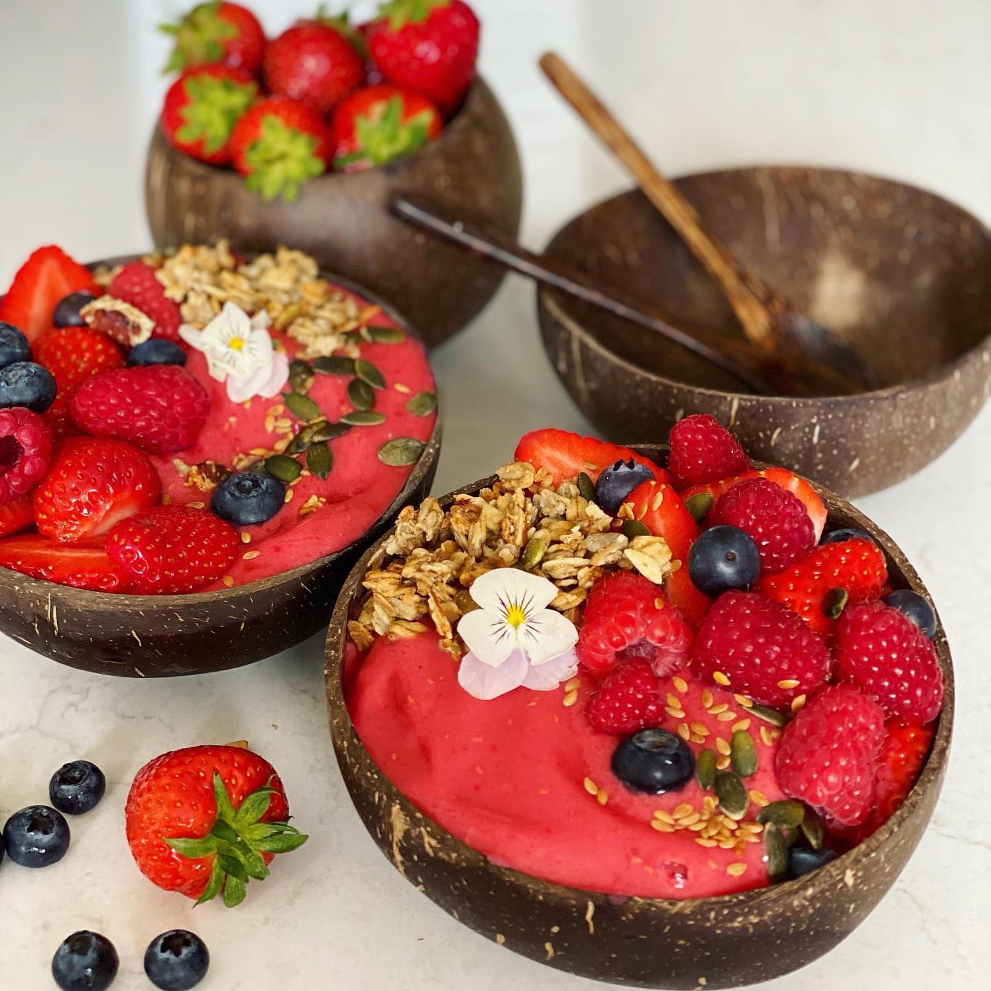 Berry Protein Smoothie Bowl