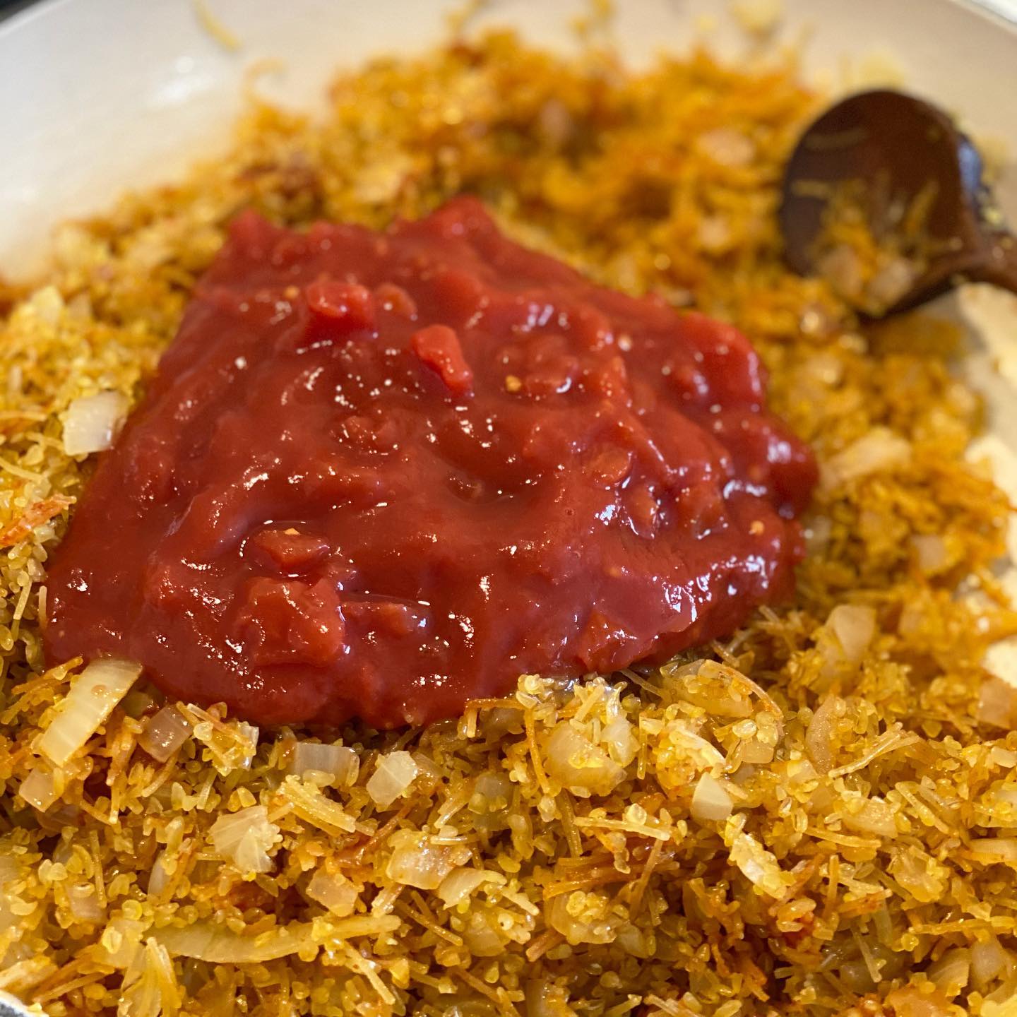 Chickpea Bourgouri Pilaf