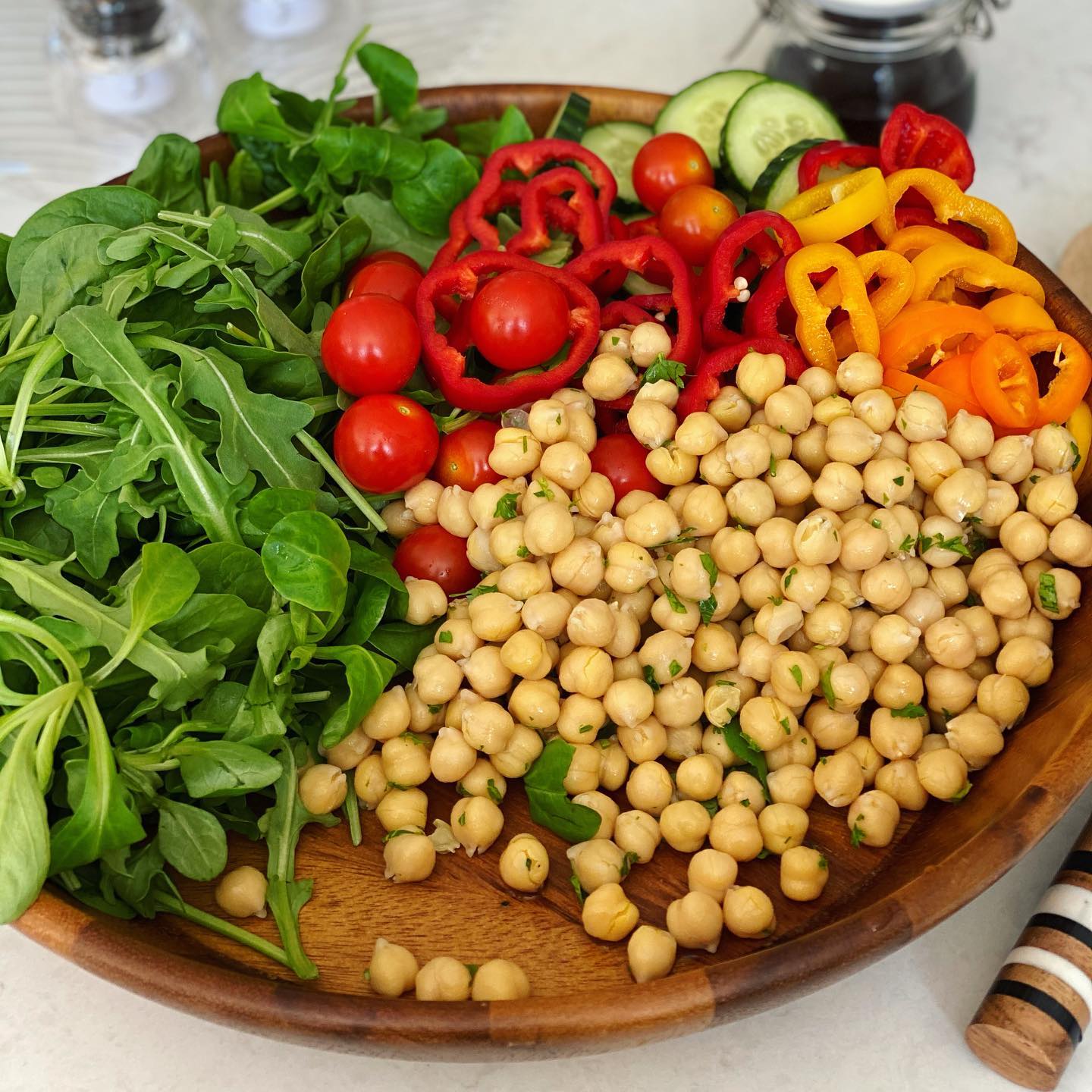 Harissa Butternut Squash Salad