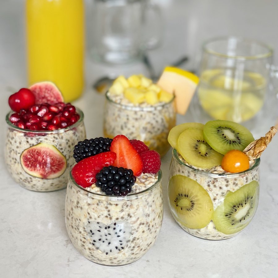 Quick Overnight Oats Breakfast