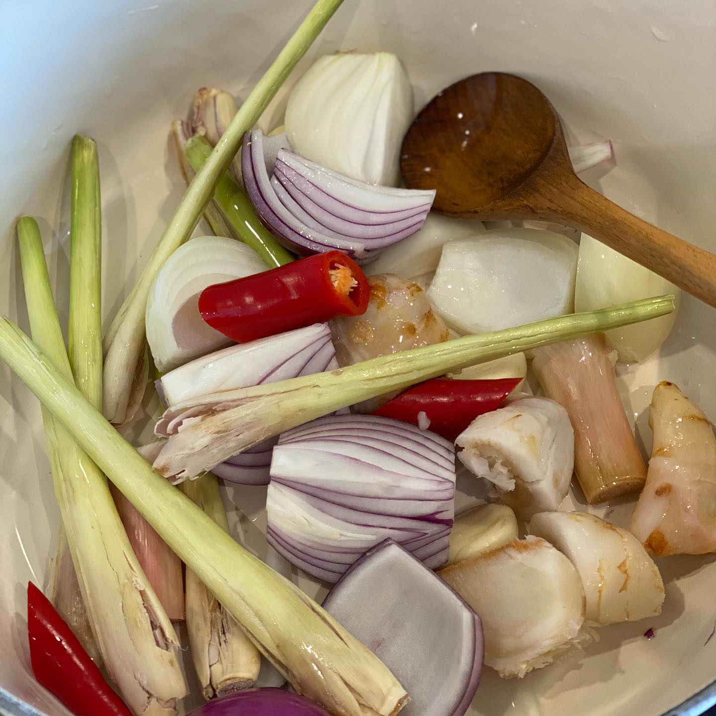 Veggie Tom Kha Soup