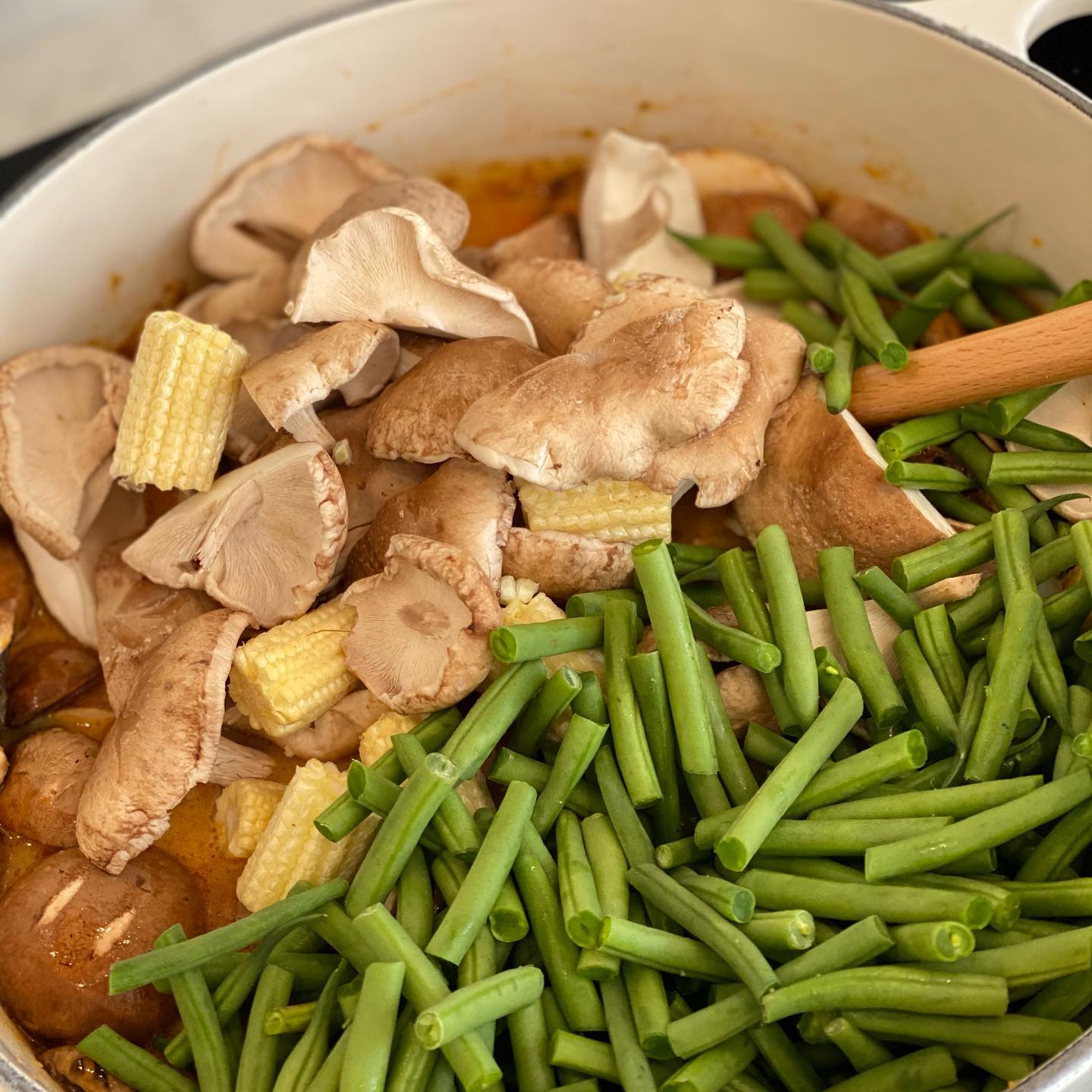 Veggie Tom Kha Soup
