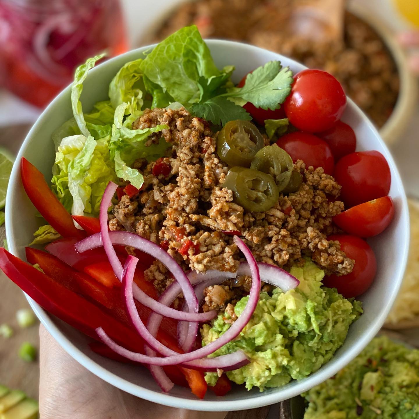 Delicious Mince Tacos with Spices
