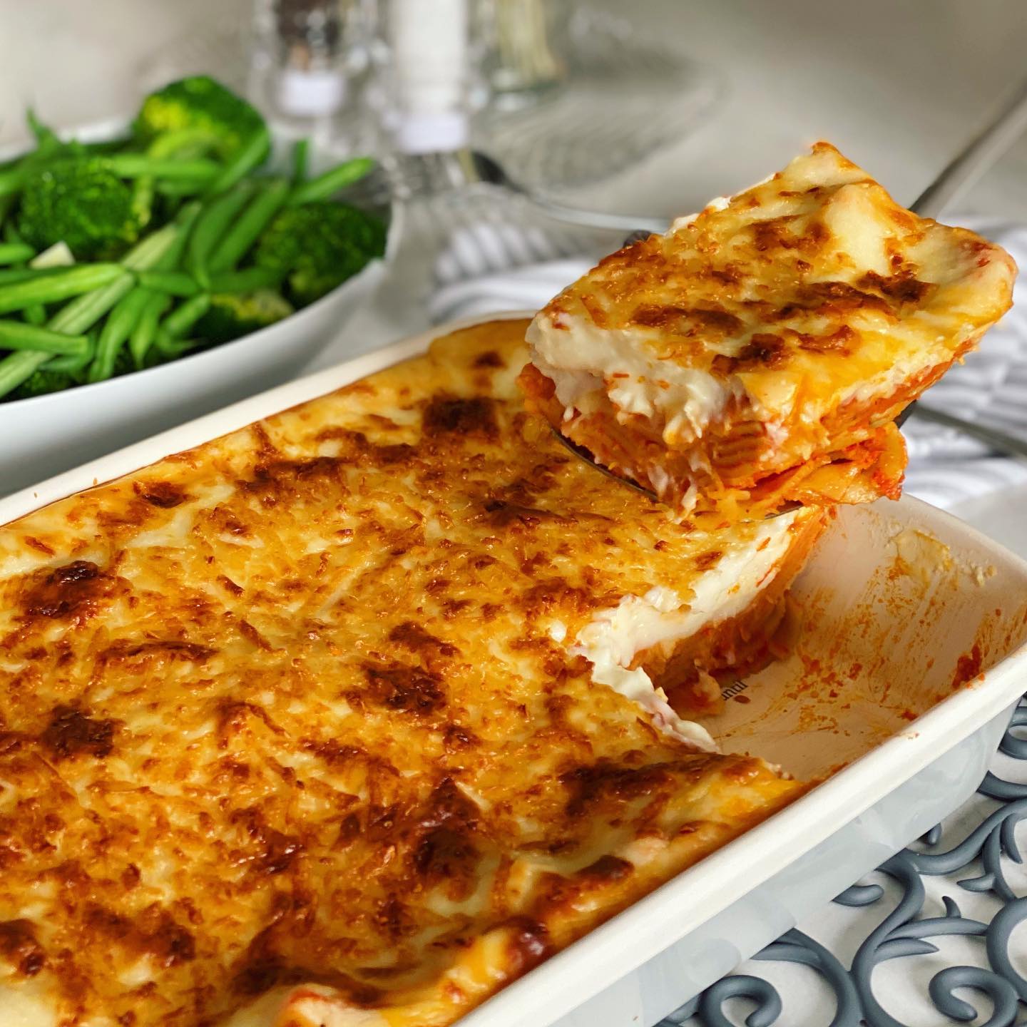 Roast Veg & Halloumi Lasagne