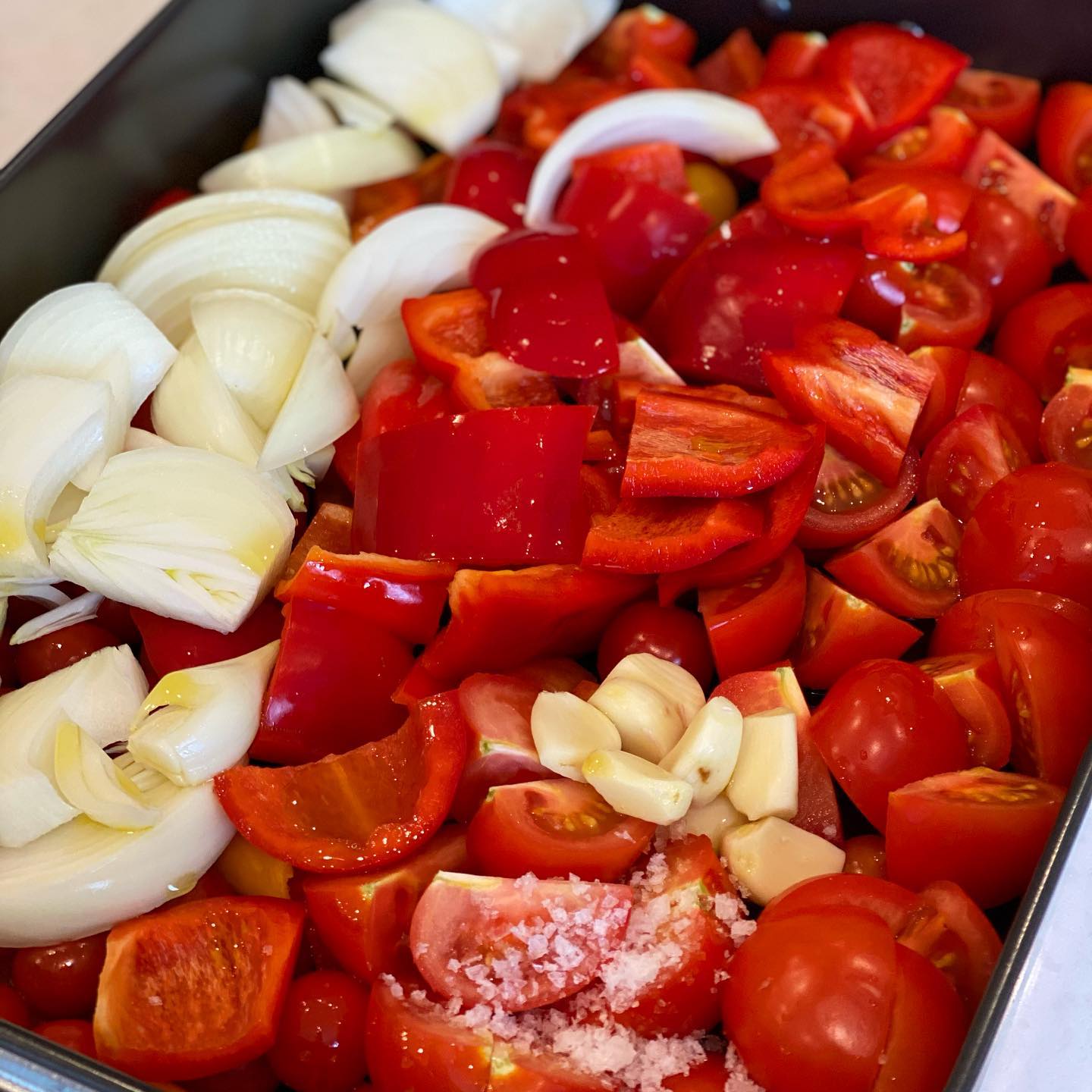 Roast Veg & Halloumi Lasagne