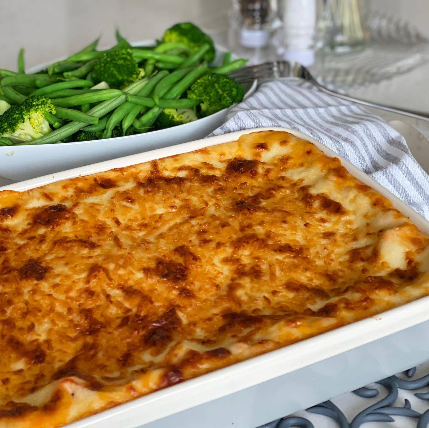 Roast Veg & Halloumi Lasagne