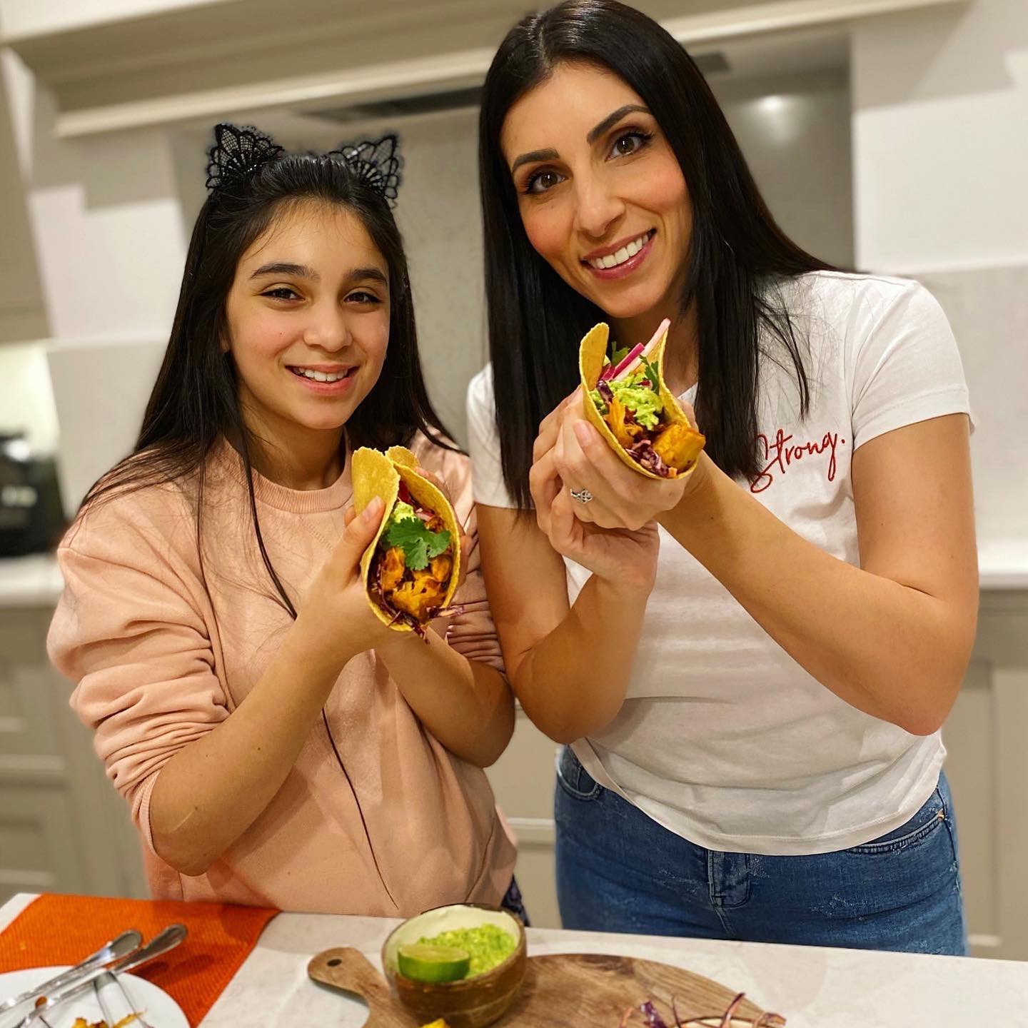 Jackfruit Tacos with Roasted Corn and Slaw