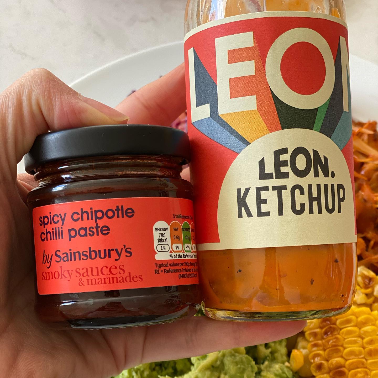 Jackfruit Tacos with Roasted Corn and Slaw