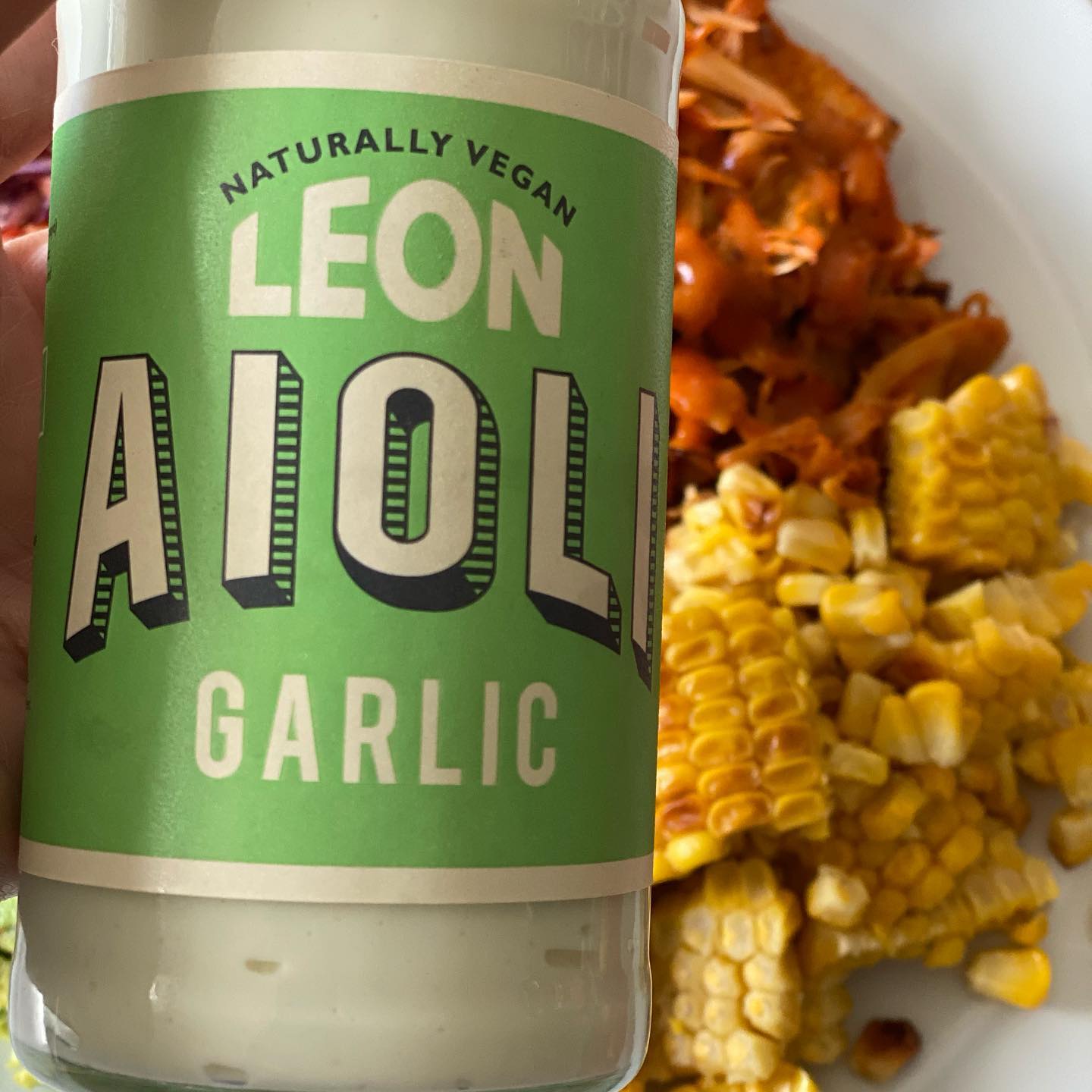 Jackfruit Tacos with Roasted Corn and Slaw