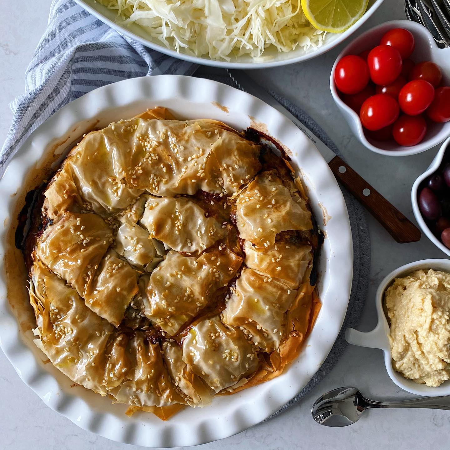 Filo Veggie & Feta Pie