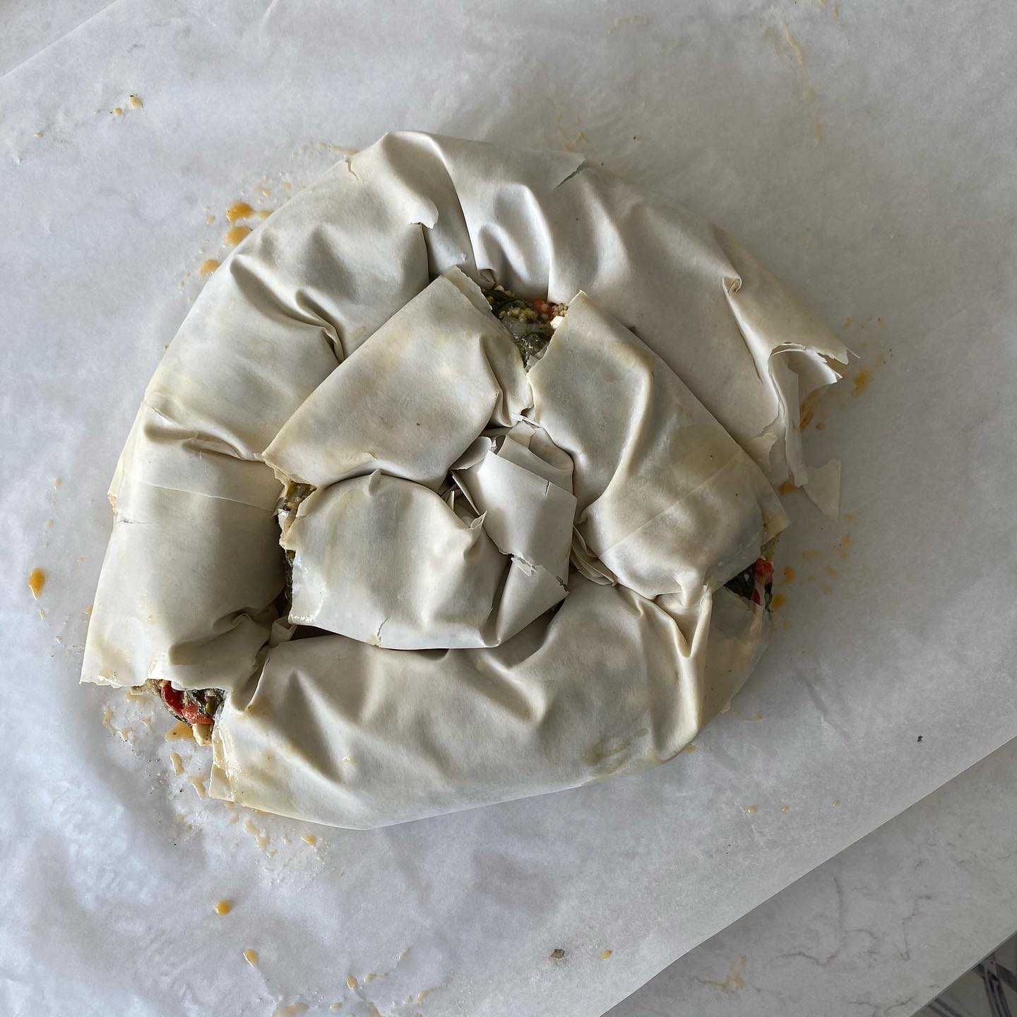 Filo Veggie & Feta Pie