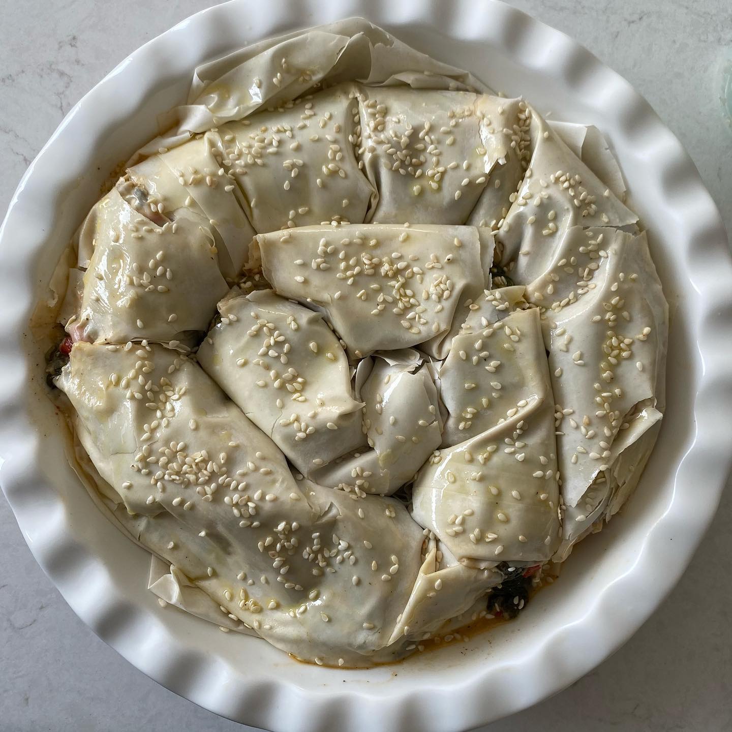 Filo Veggie & Feta Pie