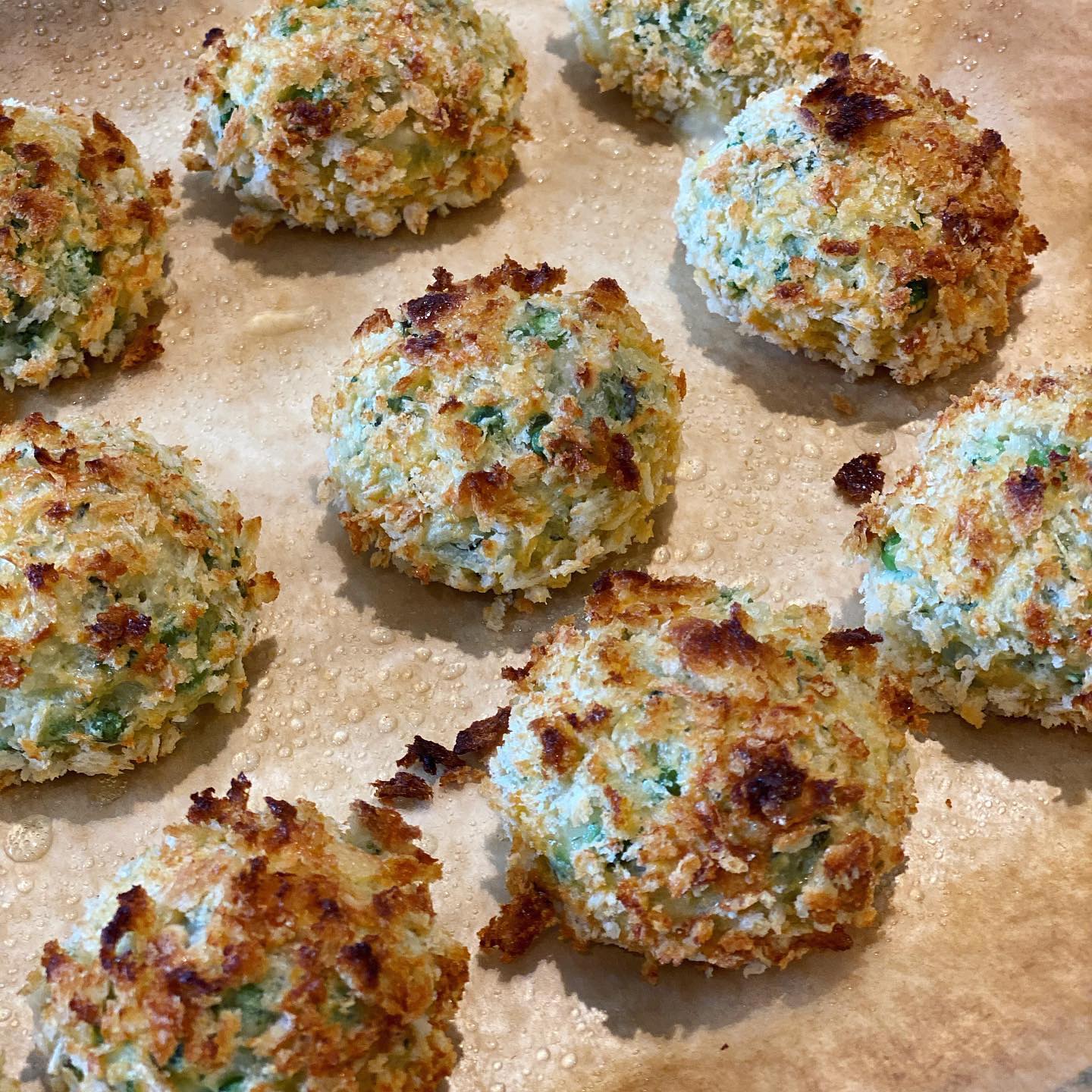 Baked Mozzarella Stuffed Arancini