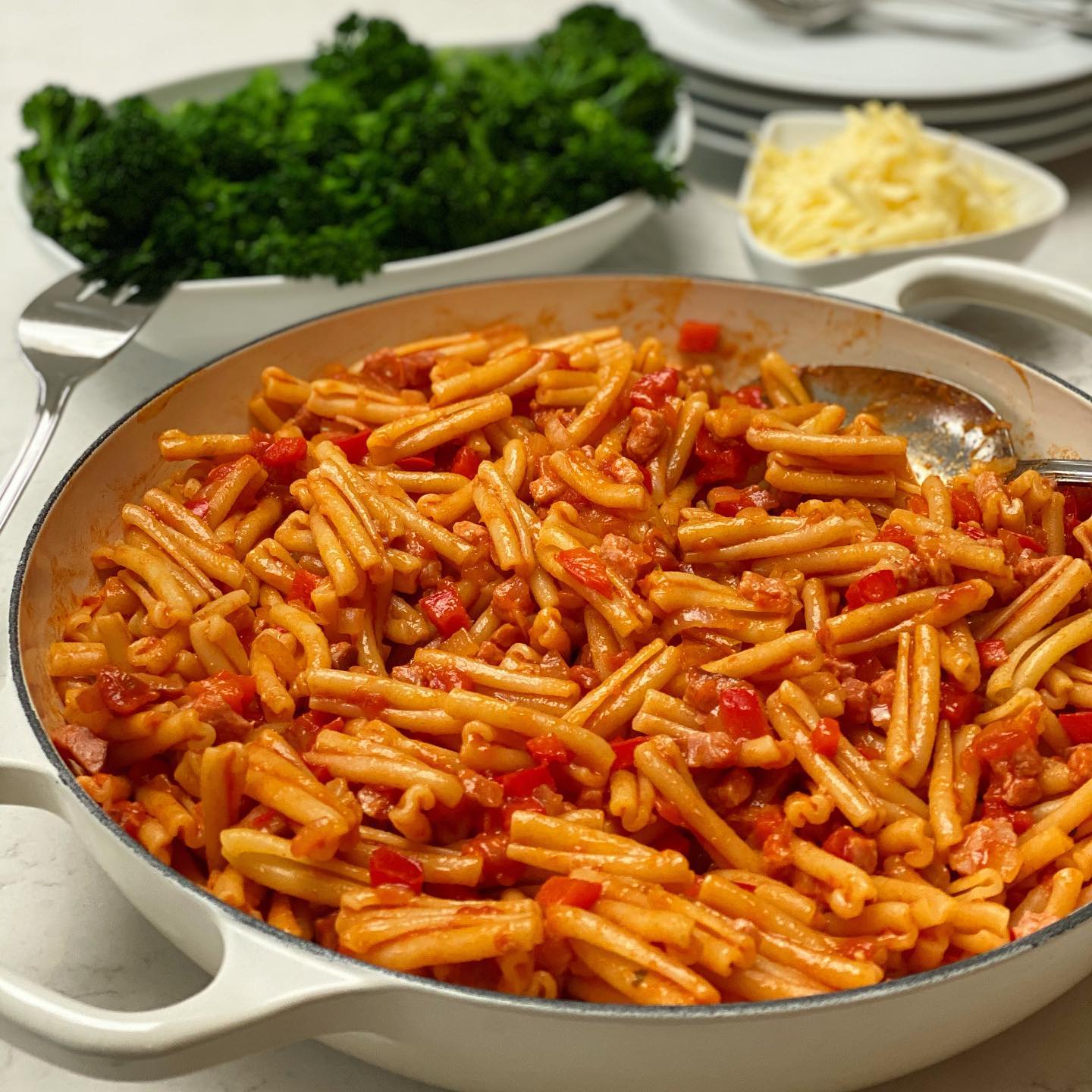 Smoky Bacon and Tomato Pasta