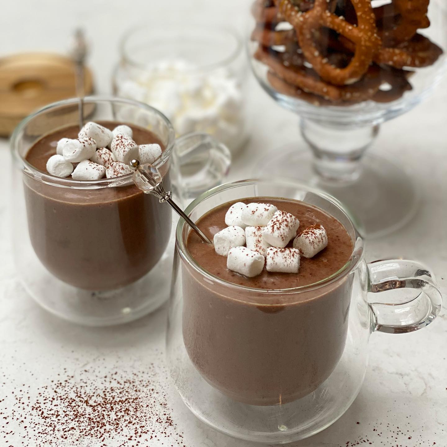 Healthy Avocado Cacao Hot Chocolate