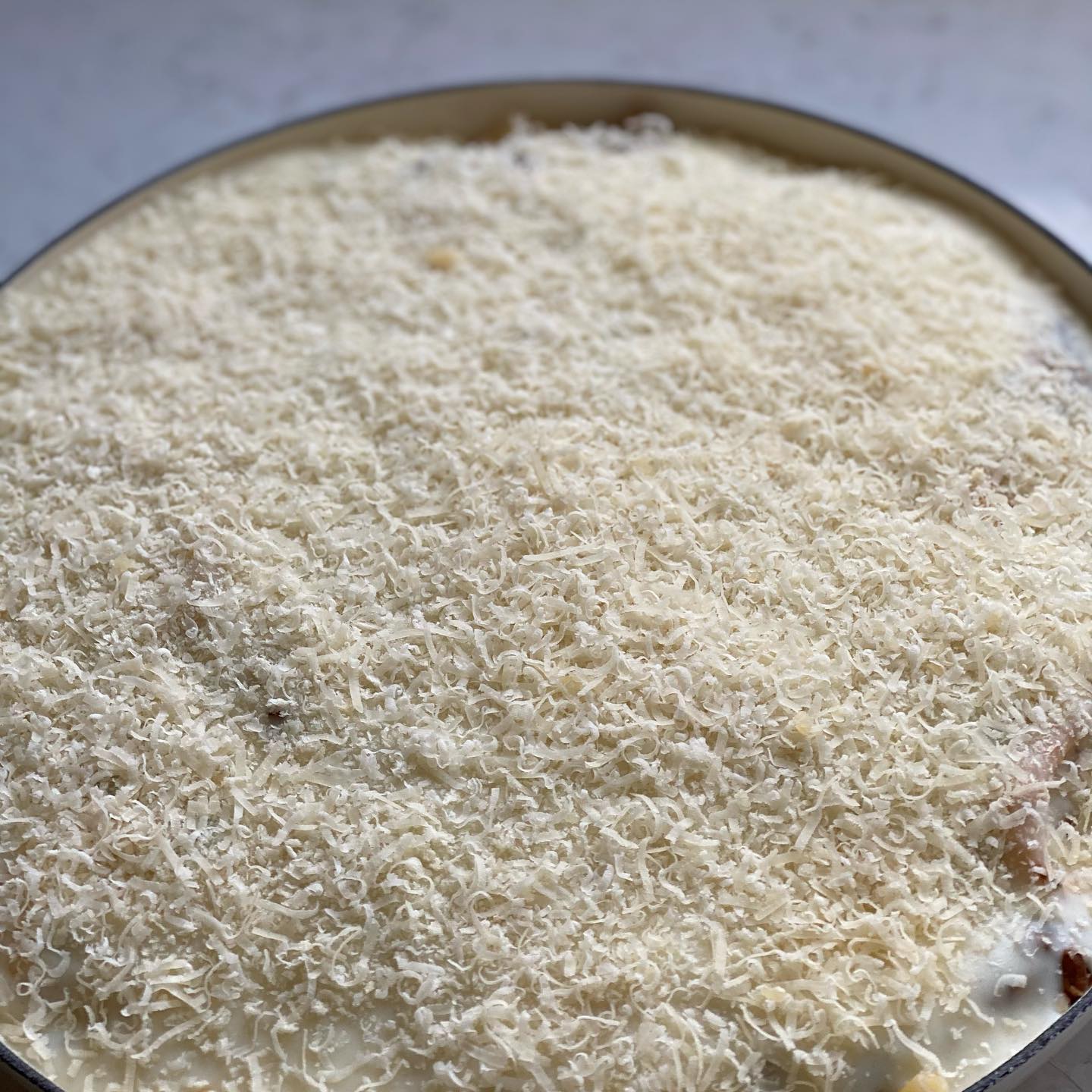 Creamy Mushroom Mdf Pasta Bake