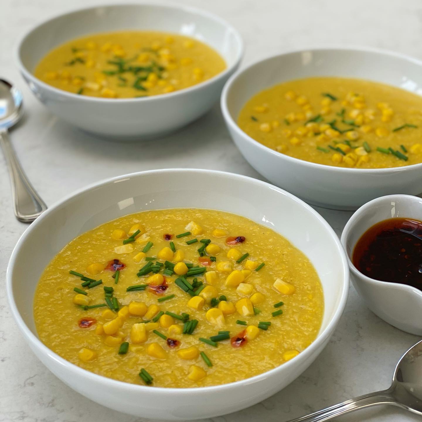 Easy and Comforting Sweetcorn Soup
