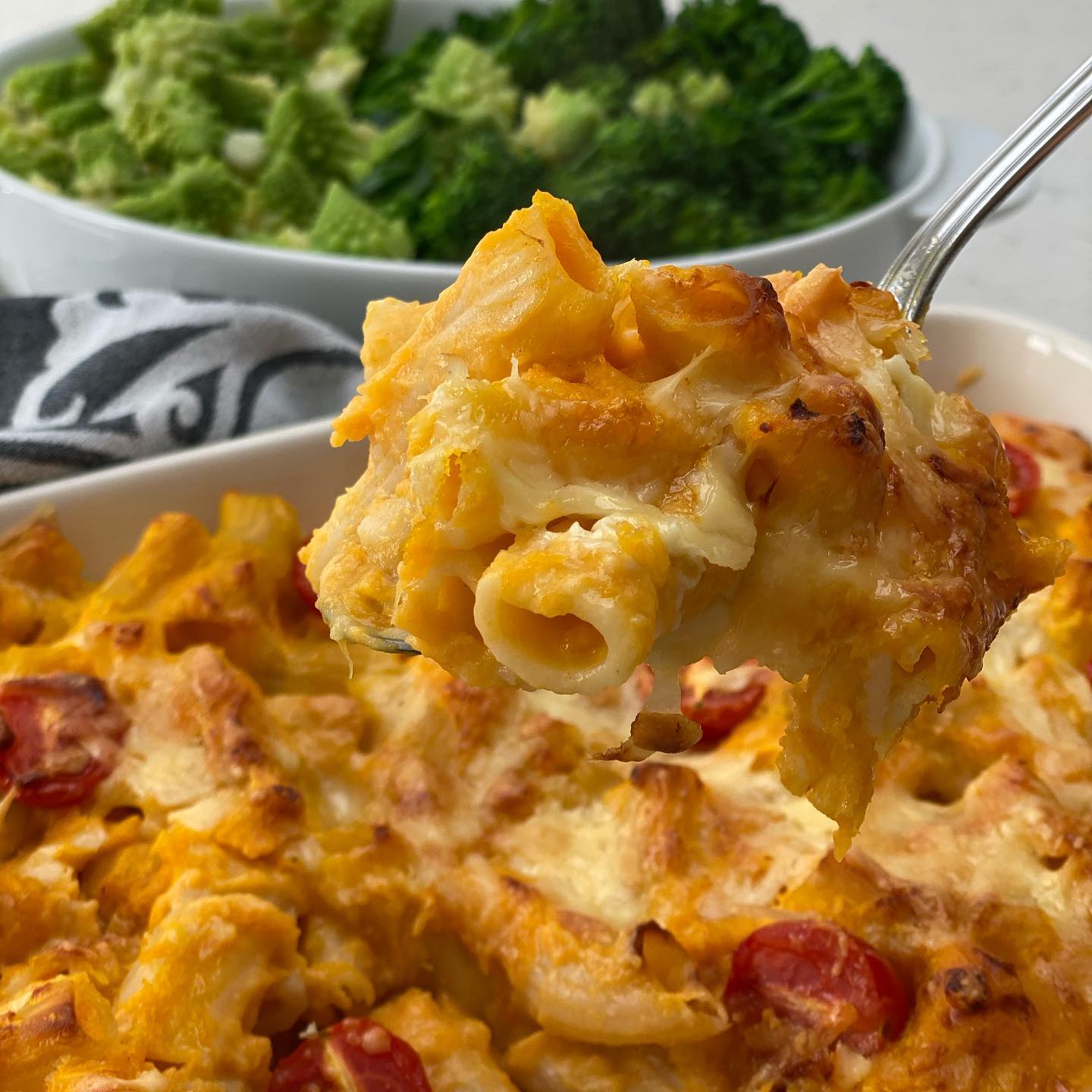 Butternut Squash Macaroni and Cheese