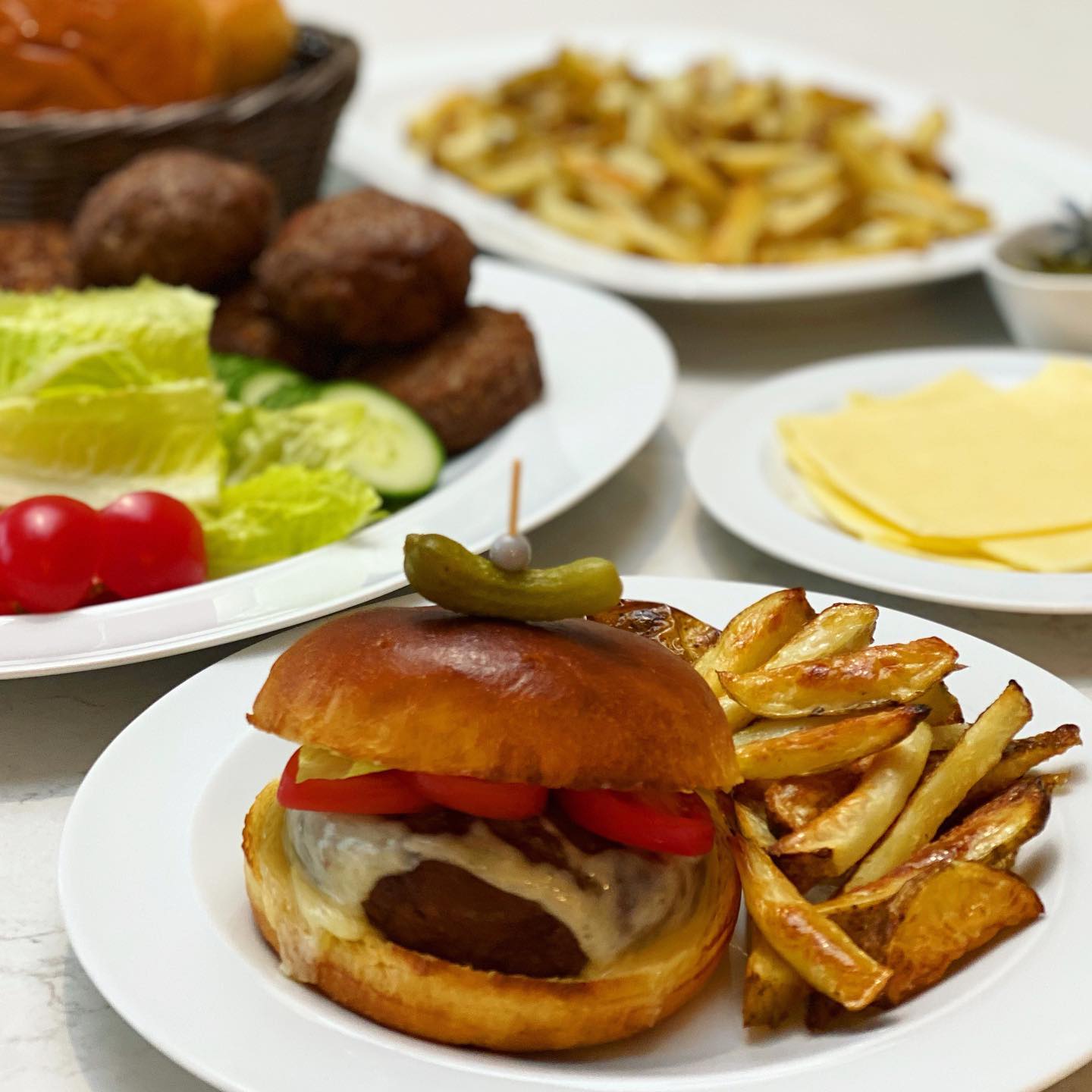 Smoked Paprika Beef Burgers