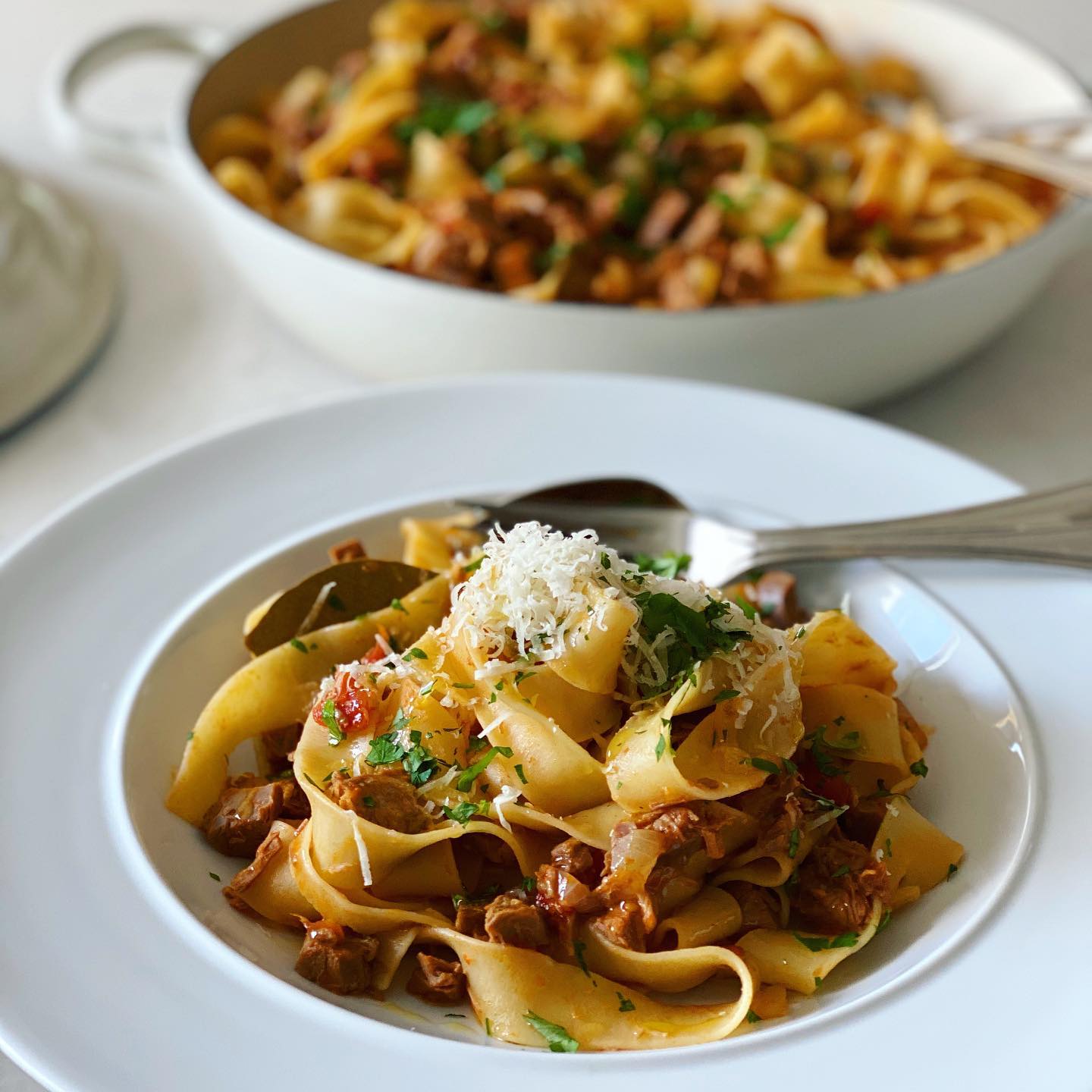 Leftover Roast Lamb Ragu